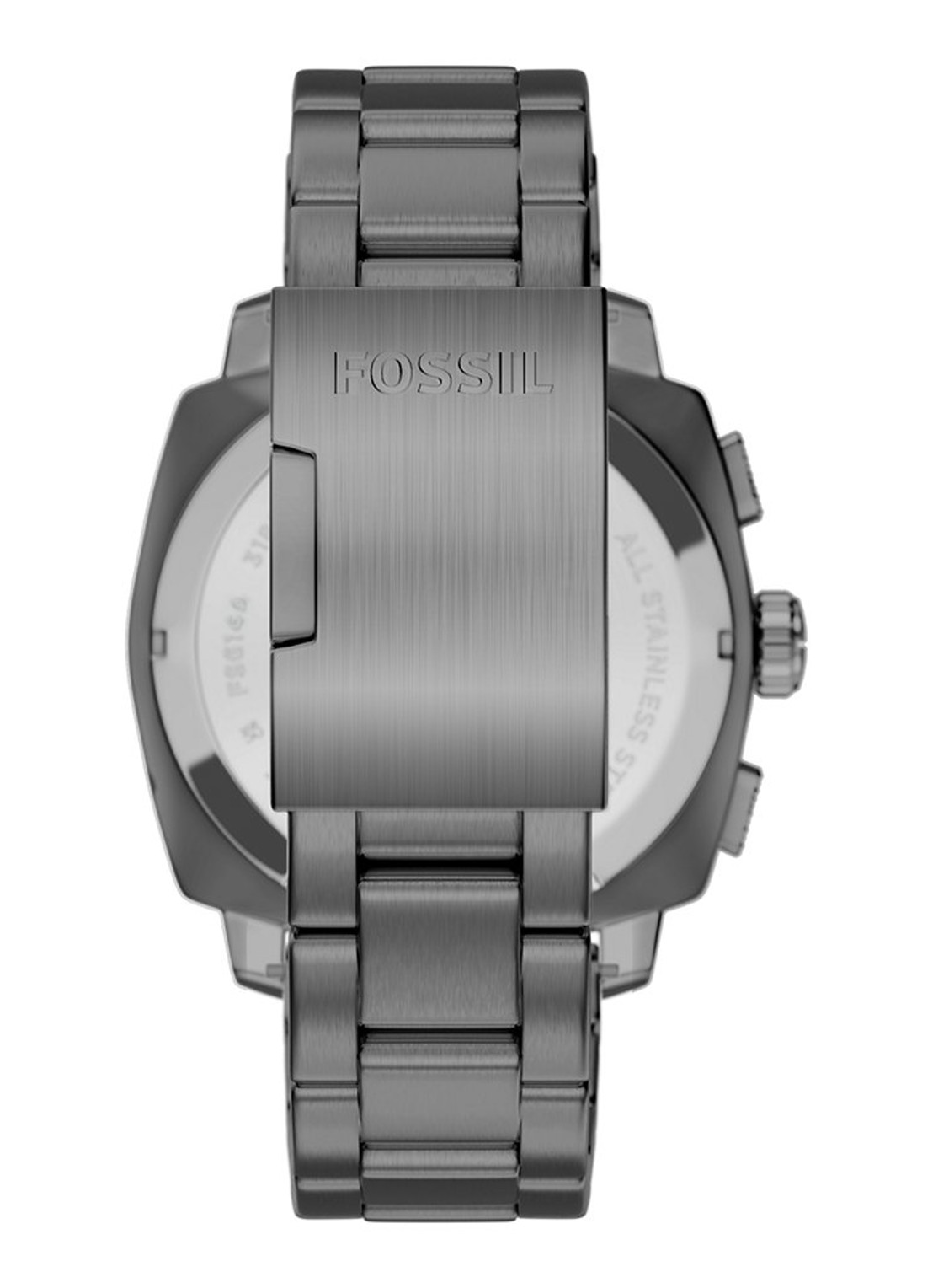 Fossil Machine horloge FS6160 - detail antraciet