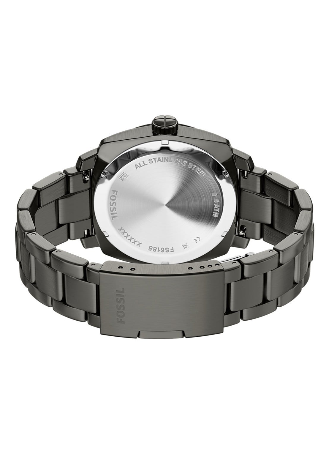 Fossil Machine horloge FS6185 - detail 4 donkergrijs