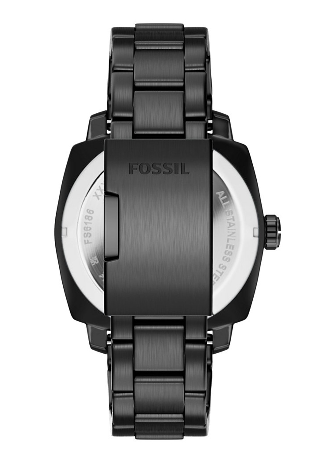 Fossil Machine horloge FS6186 - detail zwart