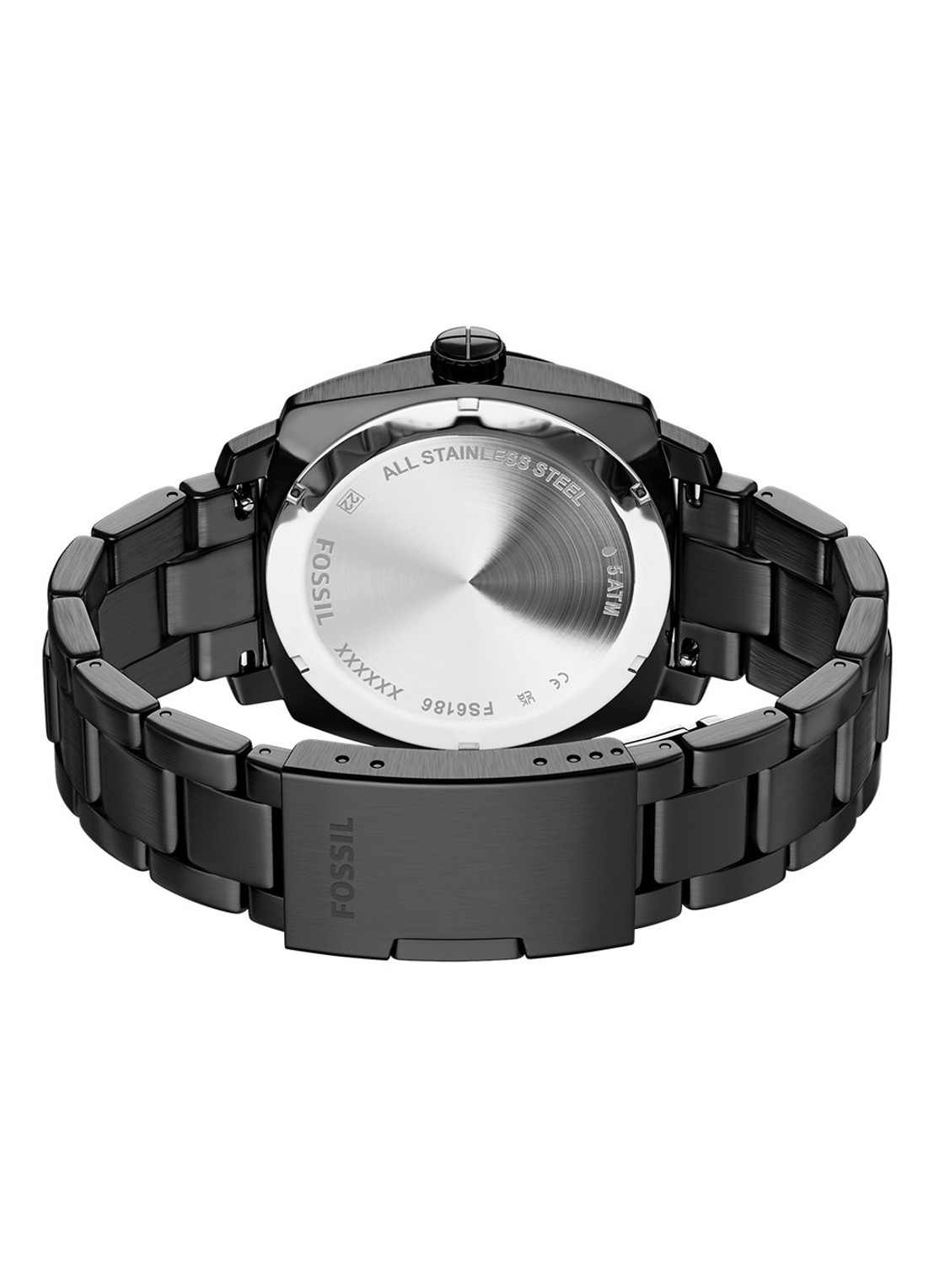 Fossil Machine horloge FS6186 - detail 3 zwart