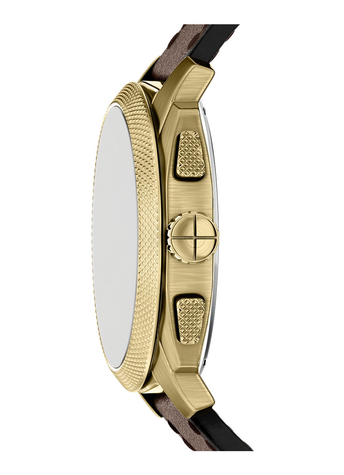 Fossil Machine horloge FS6188 - detail 2 goud