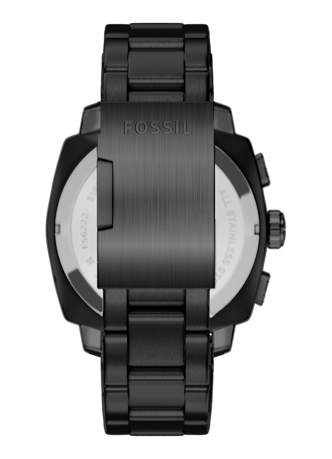 Fossil Machine horloge FS6222 - detail zwart