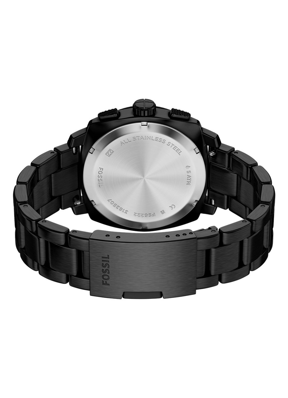Fossil Machine horloge FS6222 - detail 3 zwart