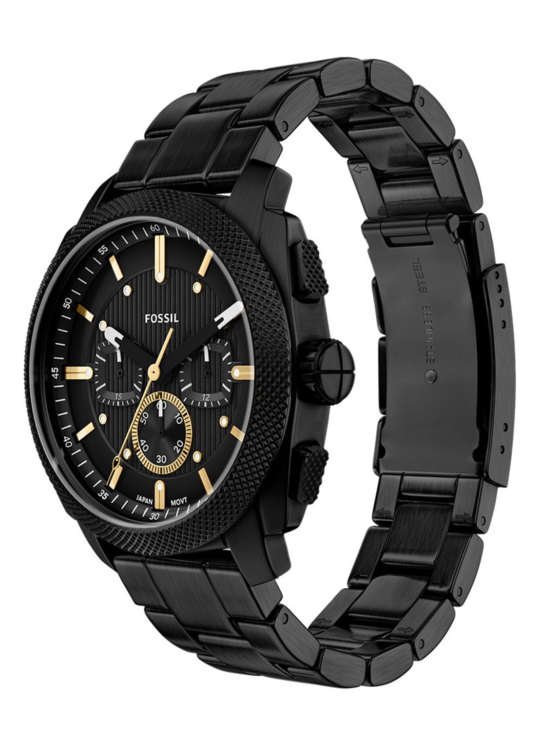 Fossil Machine horloge FS6222 - detail 4 zwart