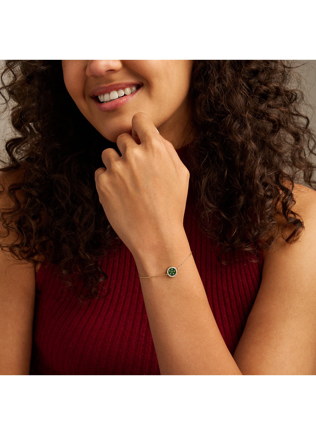 Fossil Merrit armband JF05030710 - detail 3 goud