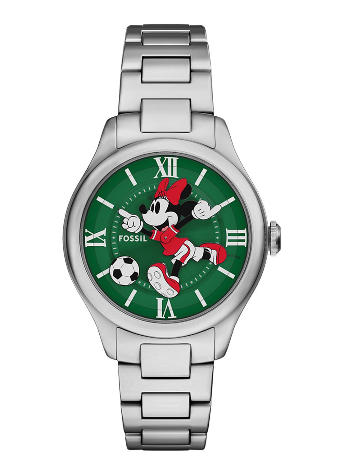 Fossil Mickey and friends horloge LE1201 - voorkant 5 zilver