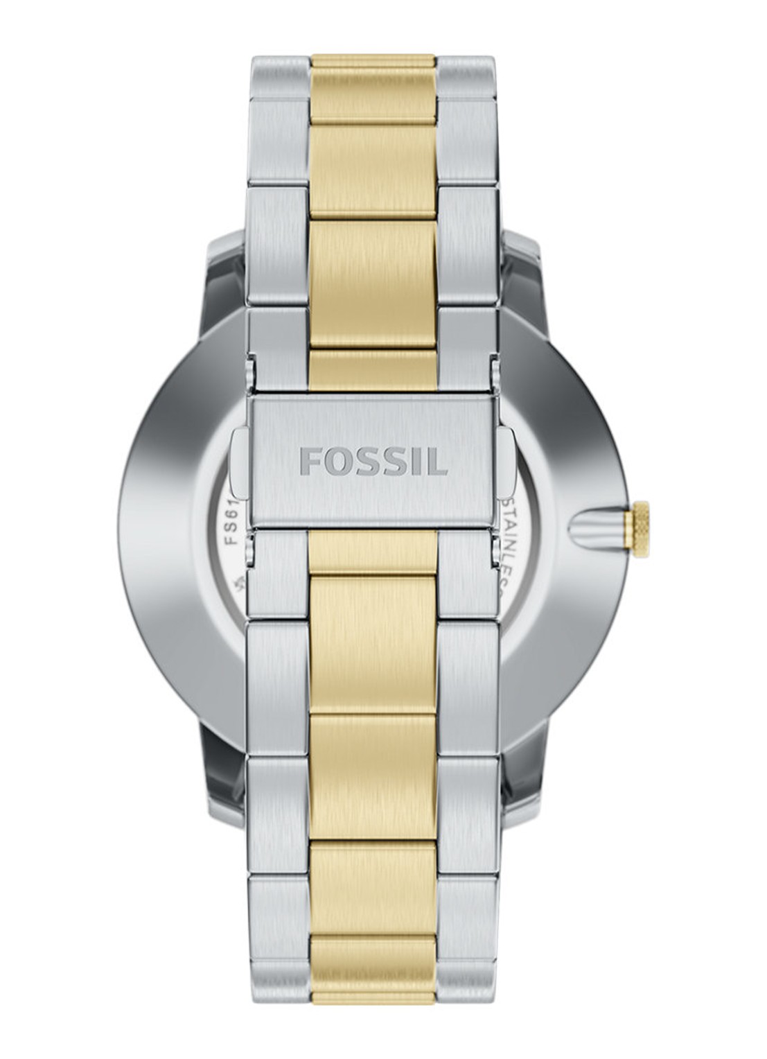 Fossil Minimalist horloge FS6182 - detail zilver