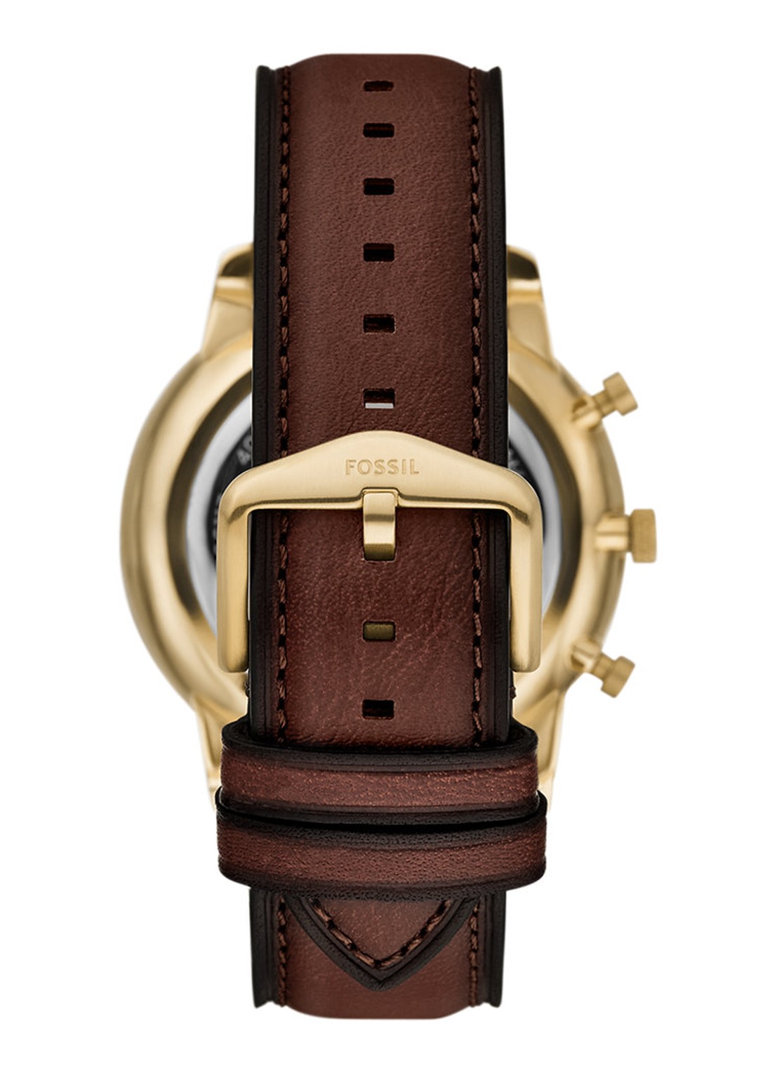Fossil Neutra horloge FS6113 - detail goud