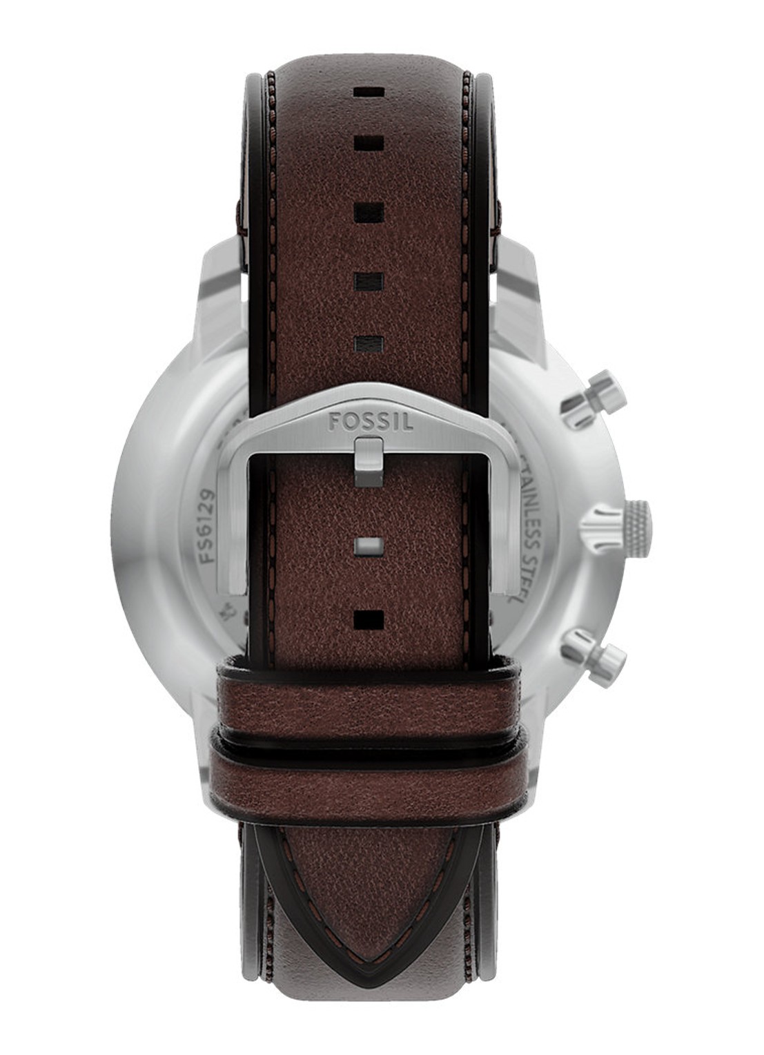 Fossil Neutra horloge FS6129 - detail 2 zilver