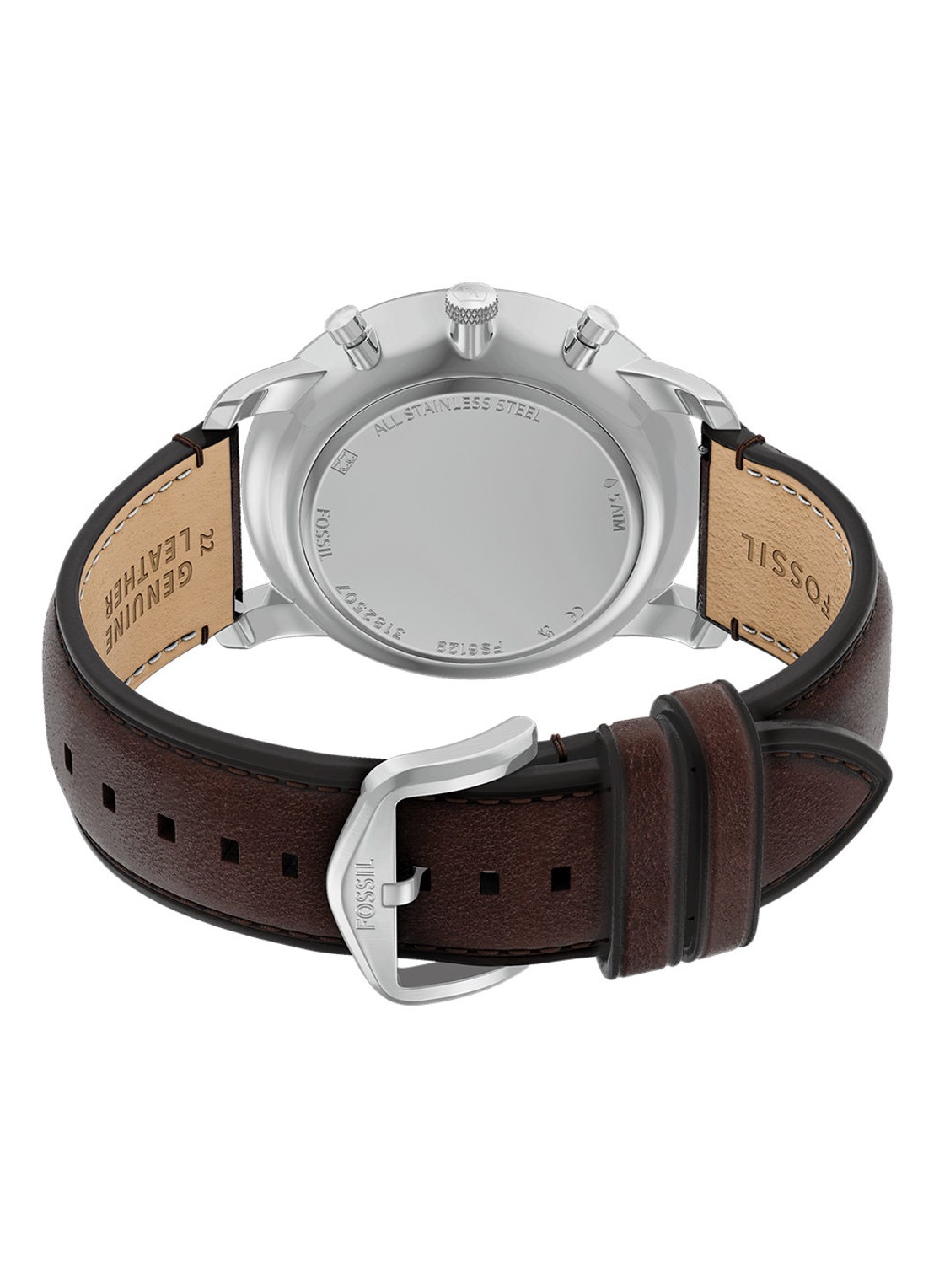 Fossil Neutra horloge FS6129 - detail 5 zilver