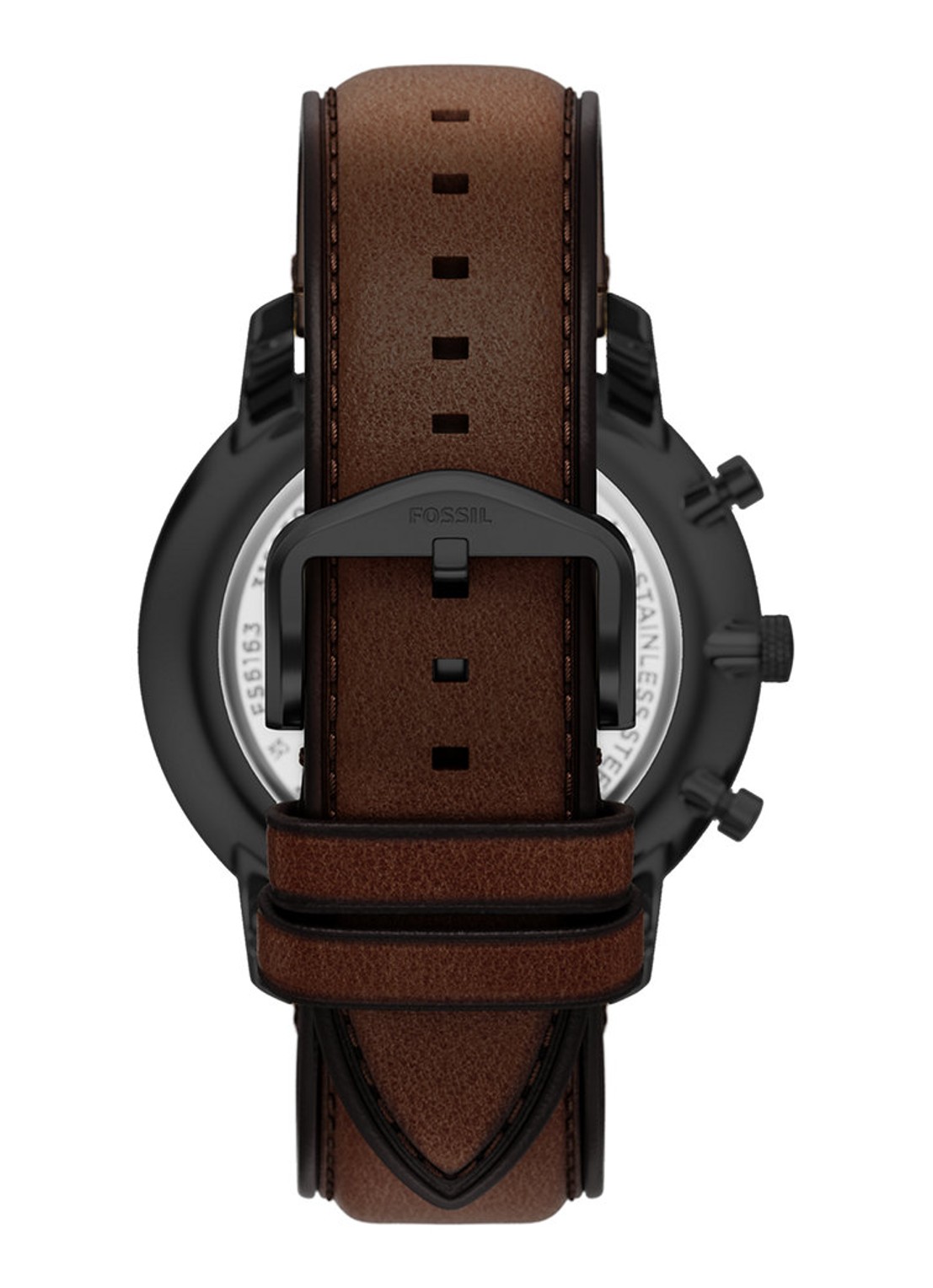 Fossil Neutra horloge FS6163 - detail antraciet