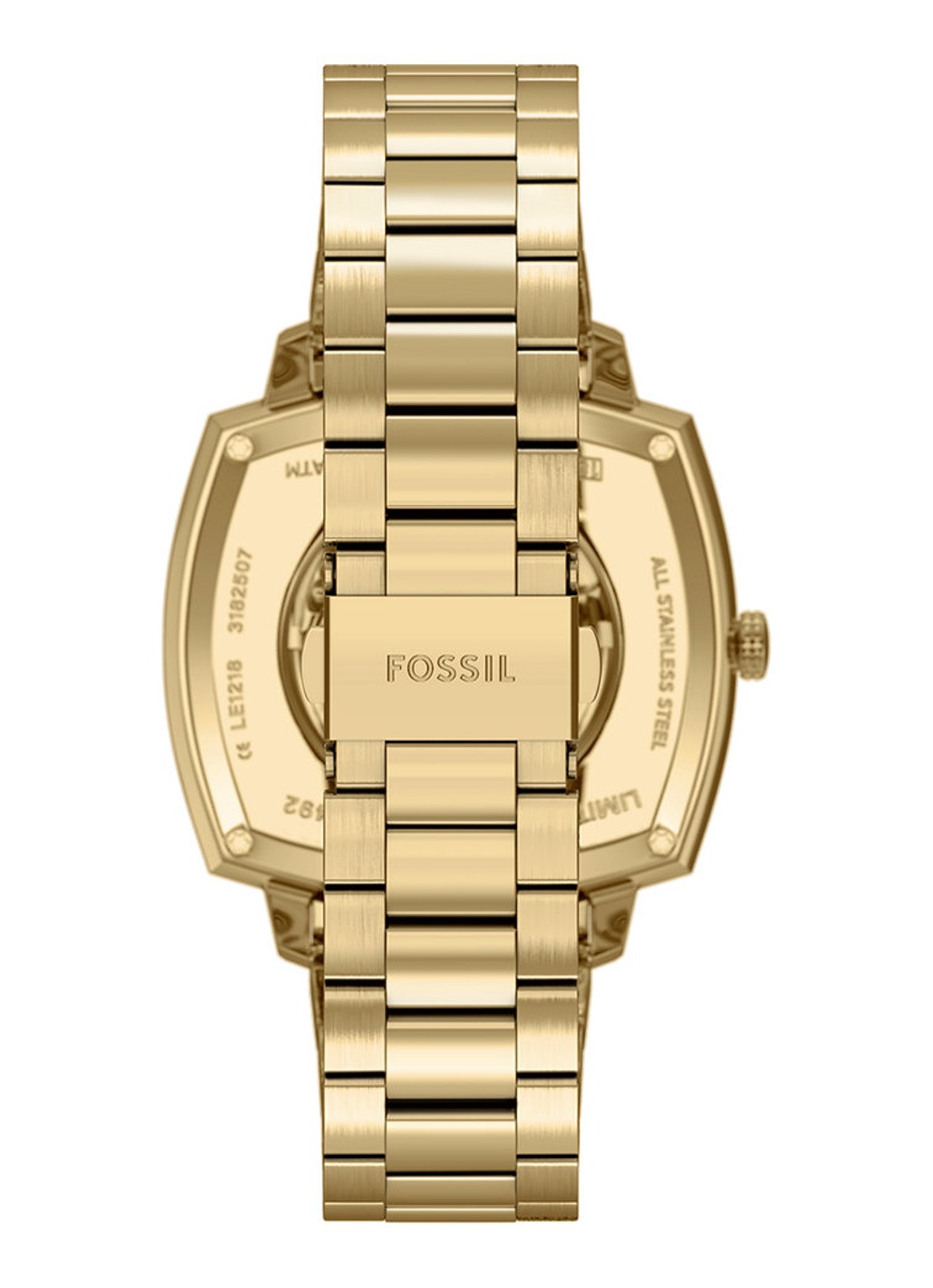 Fossil Nick Jonas x Machine Luxe horloge LE1218 - Limited Edition - detail 3 goud