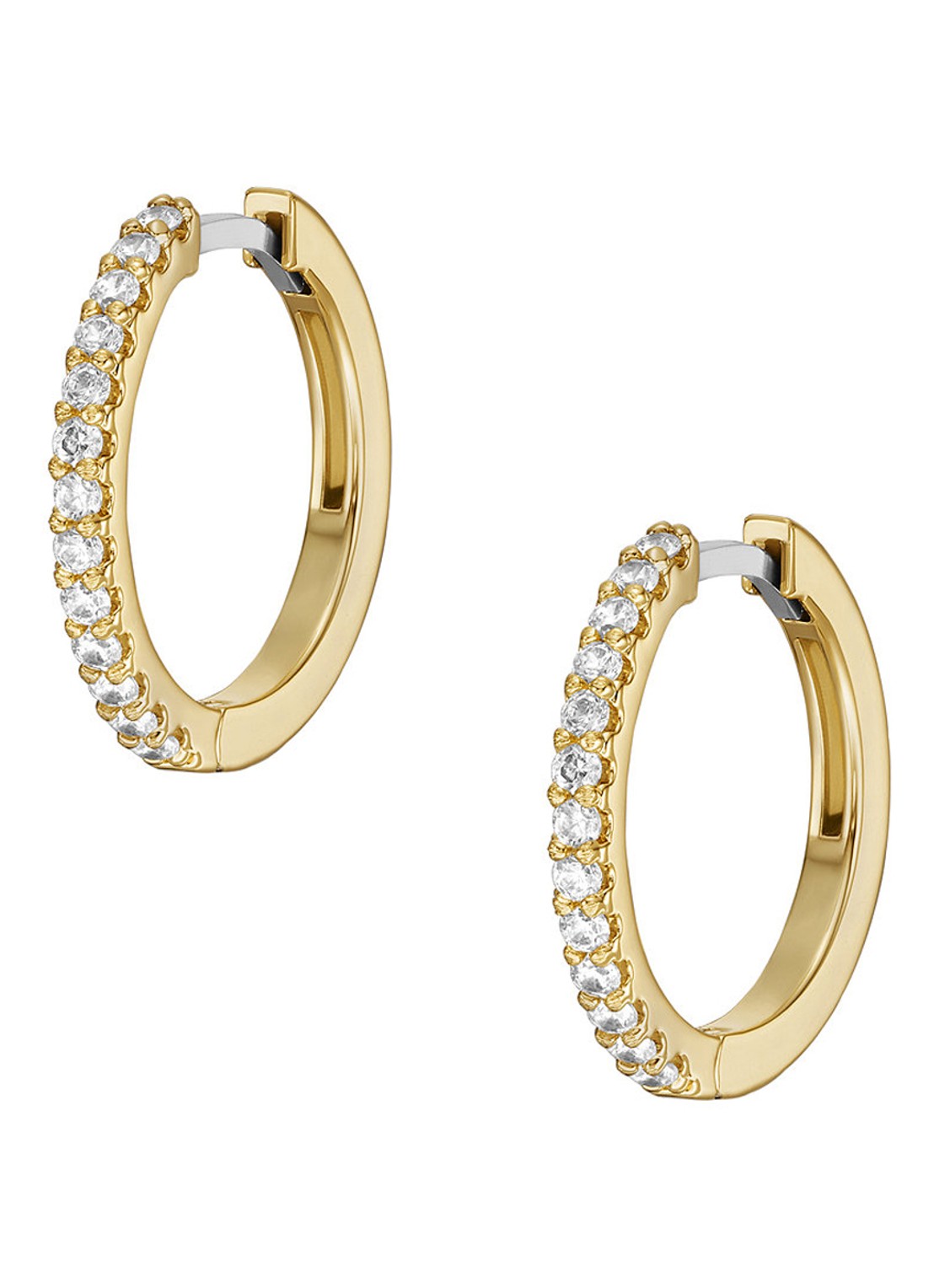 Fossil Oorringen JA7215710 - detail goud