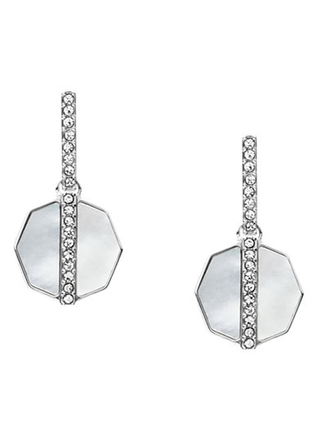 Fossil Oorstekers JF04911040 - voorkant 5 zilver