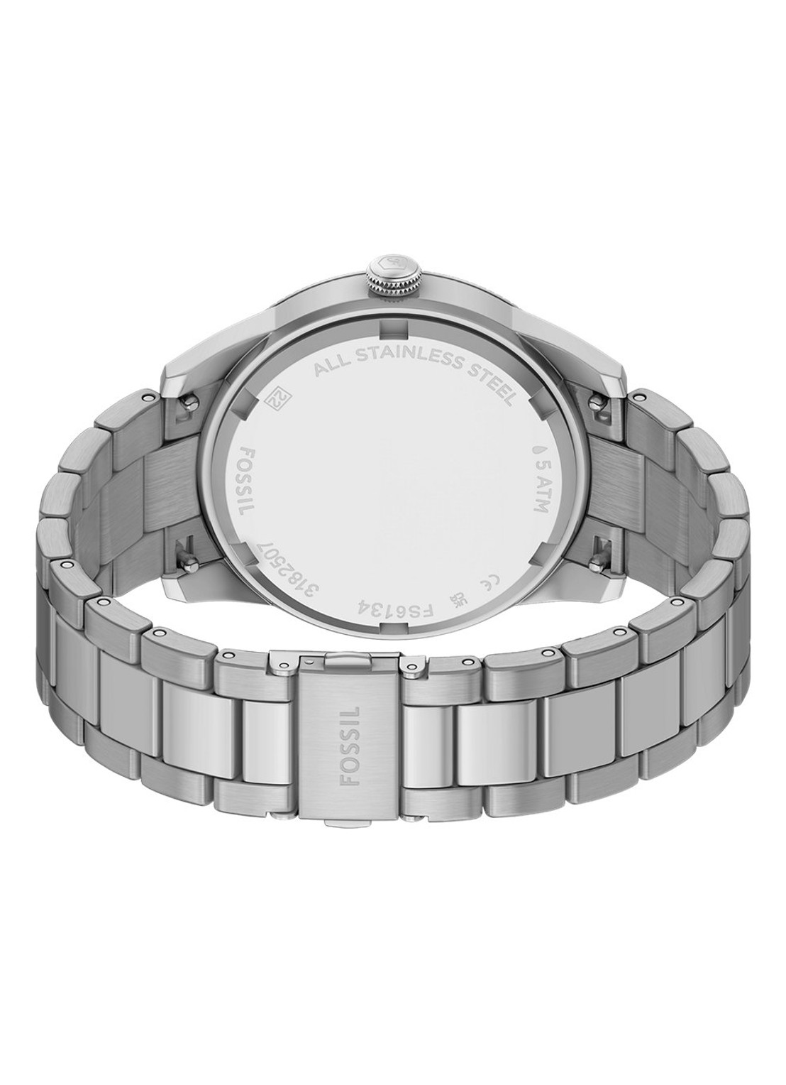 Fossil Pearson horloge FS6134 - detail 5 zilver