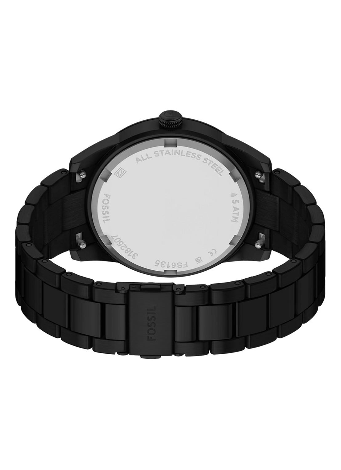 Fossil Pearson horloge FS6135 - detail 4 zwart