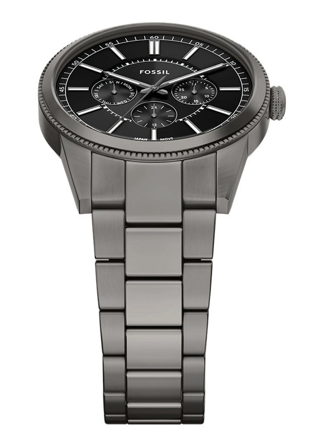 Fossil Pearson horloge FS6136 - detail 3 antraciet