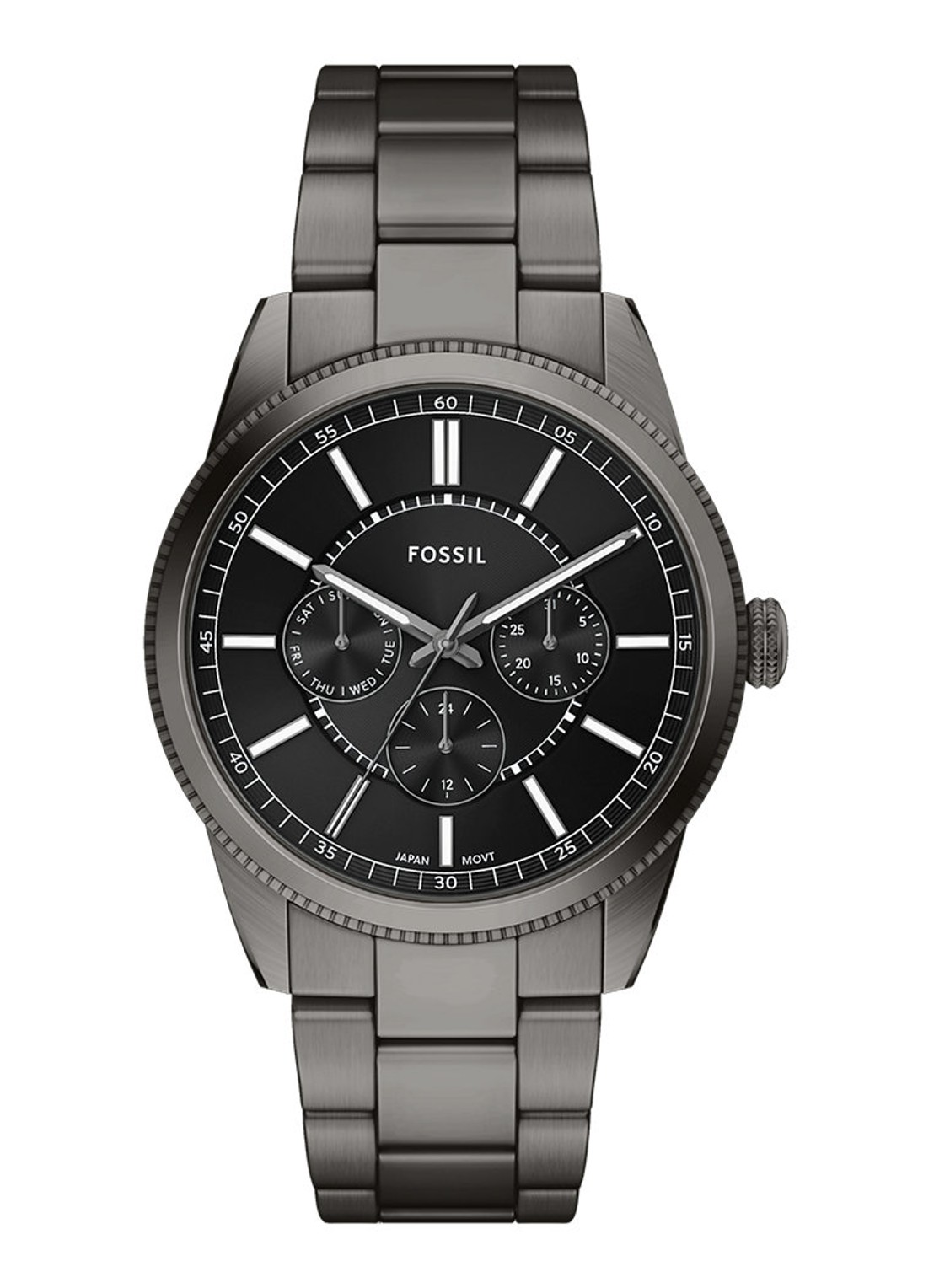 Fossil Pearson horloge FS6136 - voorkant 6 antraciet