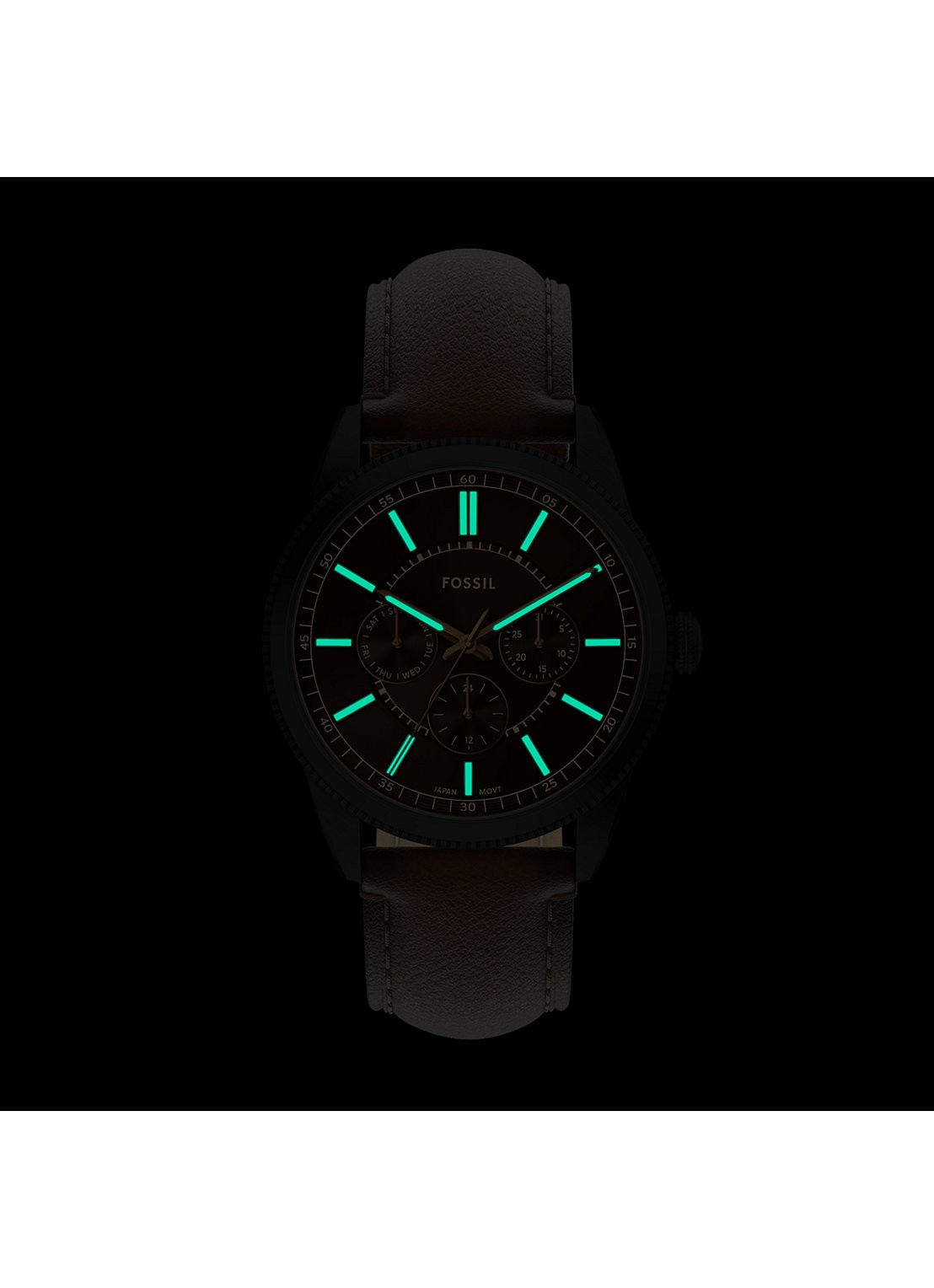 Fossil Pearson horloge FS6138 - detail 6 zwart