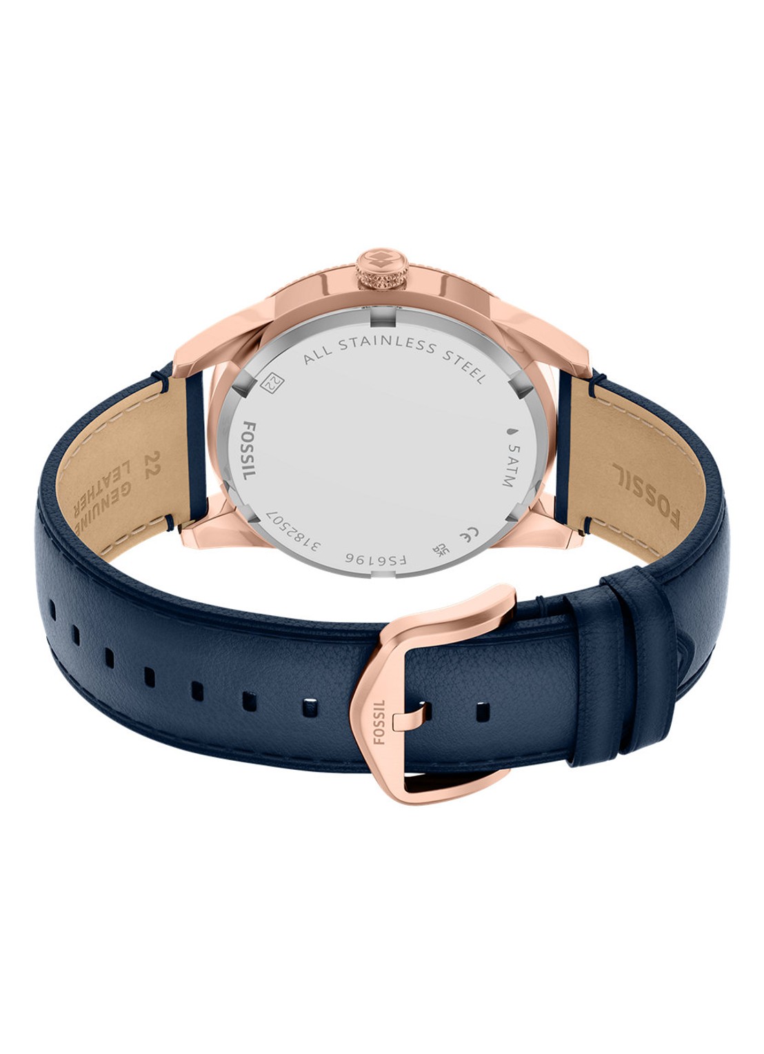 Fossil Pearson horloge FS6196 - detail 4 roségoud