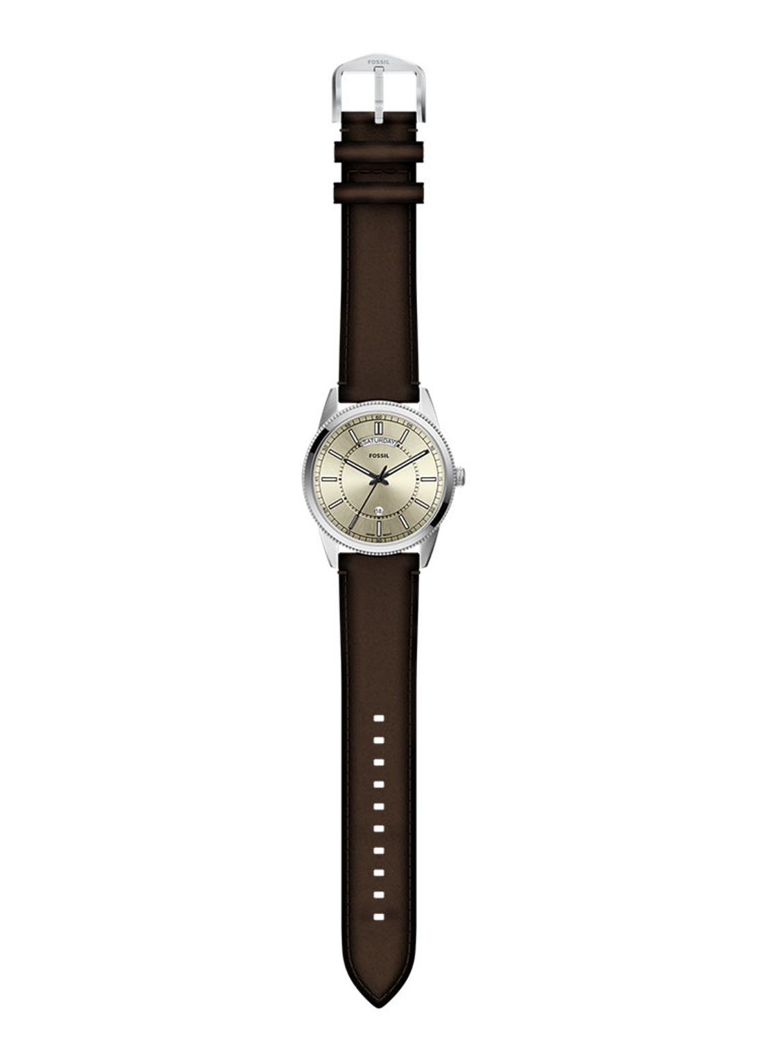 Fossil Pearson horloge FS6223 - detail 4 zilver