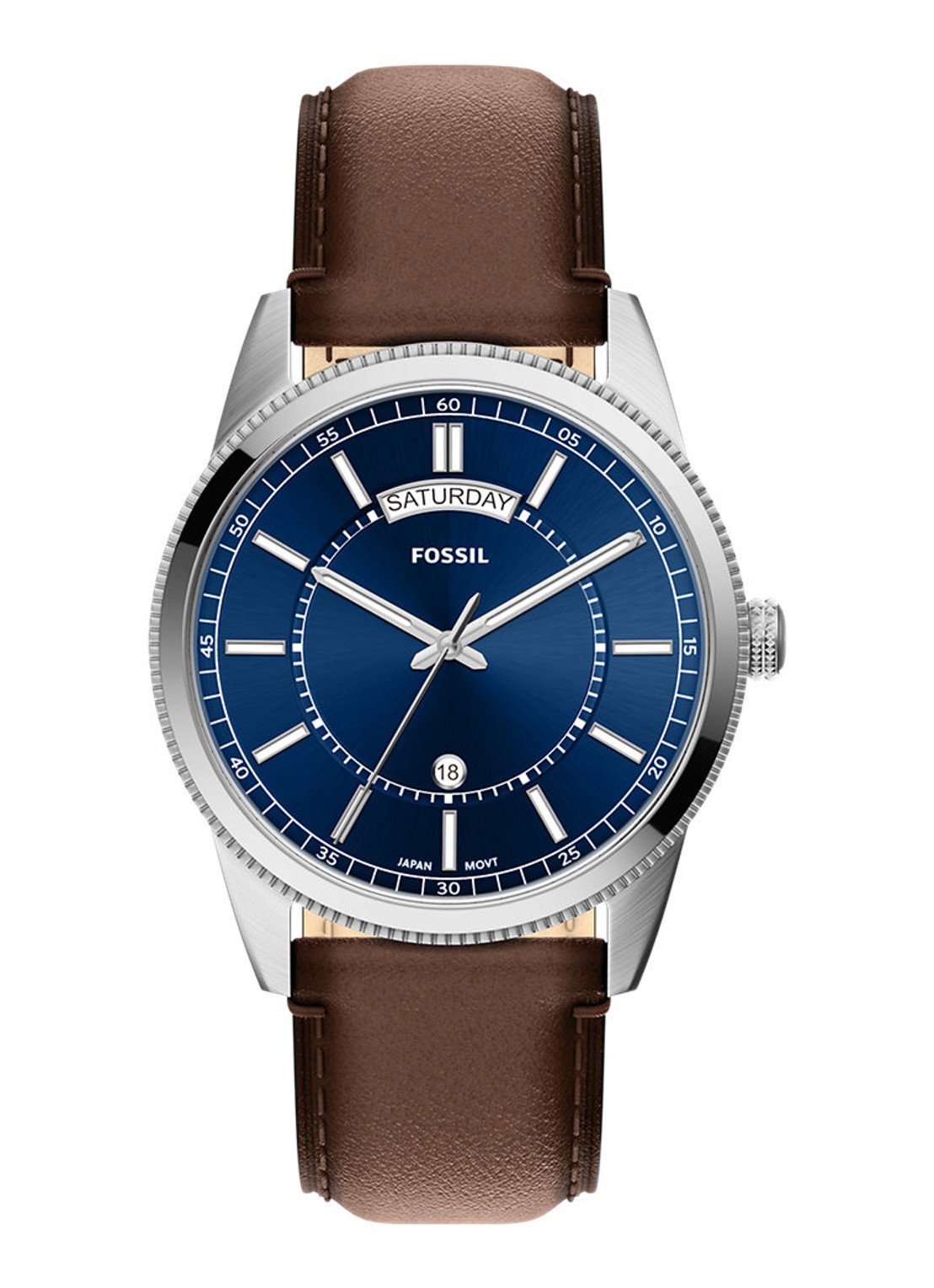 Fossil Pearson horloge FS6224 - voorkant 6 zilver