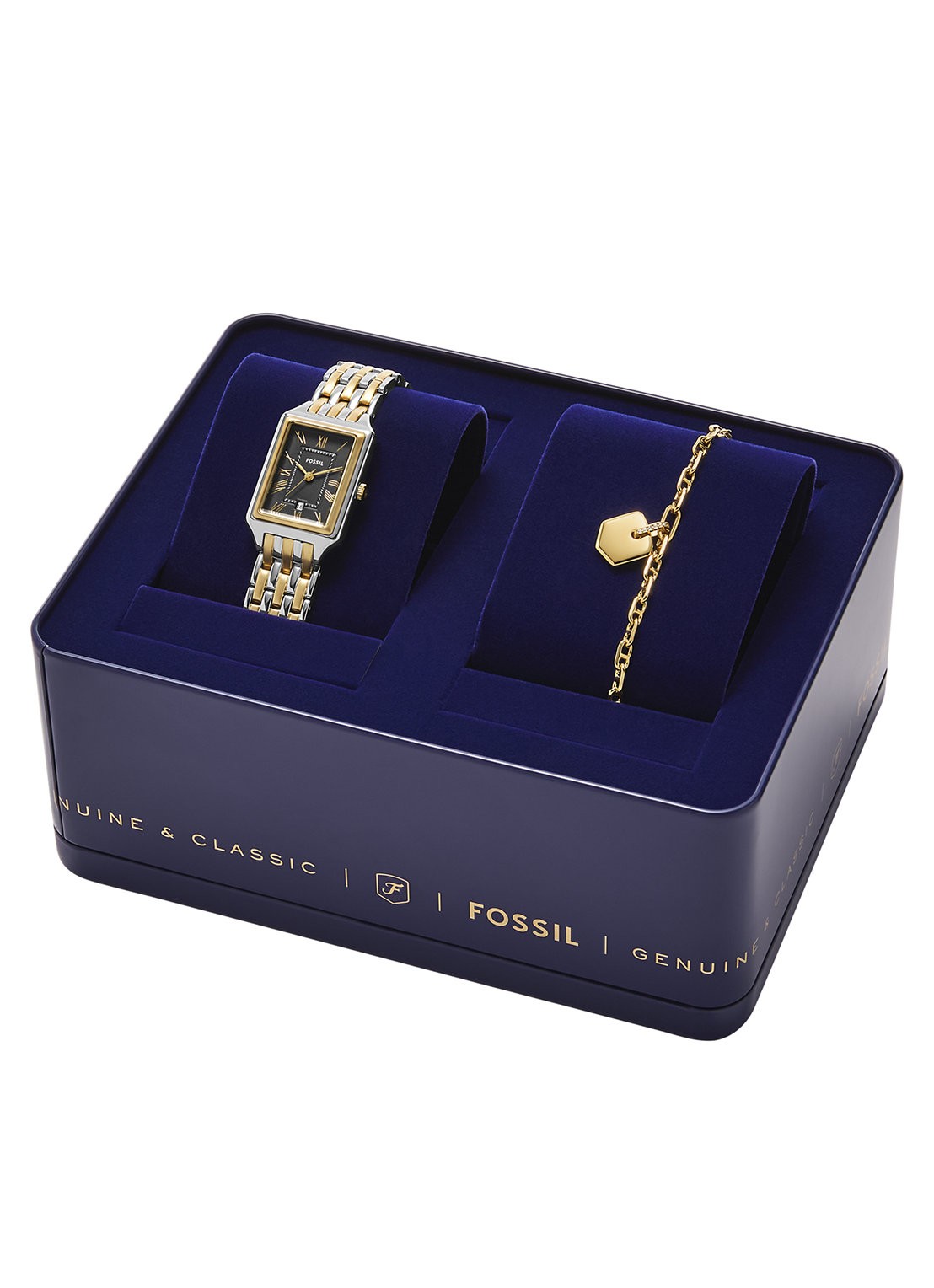 Fossil Raquel horloge en armband set van 2 ES5376SET - detail 4 zilver