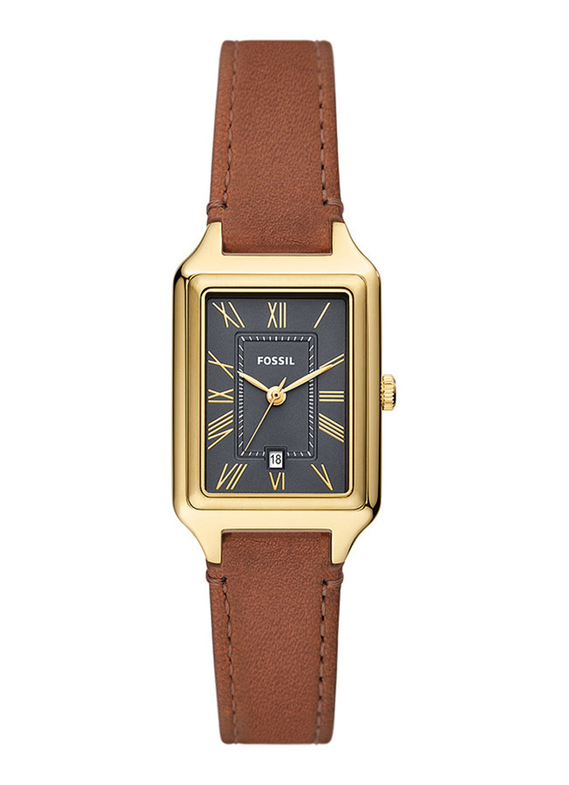 Fossil Raquel horloge ES5303 - voorkant goud