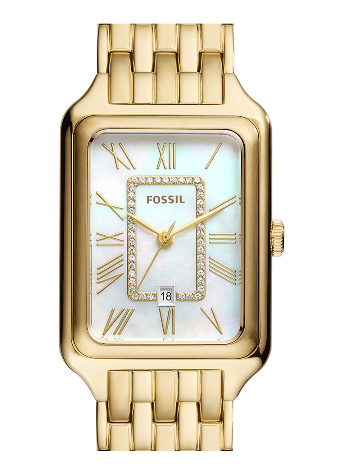 Fossil Raquel horloge ES5304 - detail 6 goud