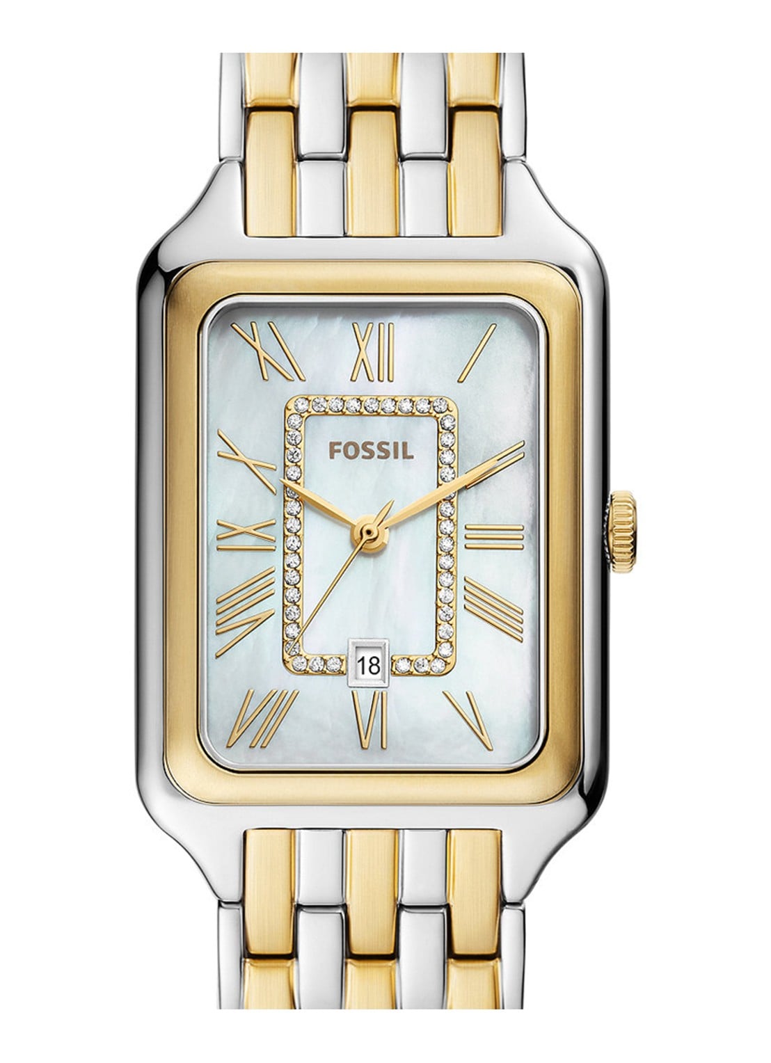 Fossil Raquel horloge ES5305 - detail 6 zilver
