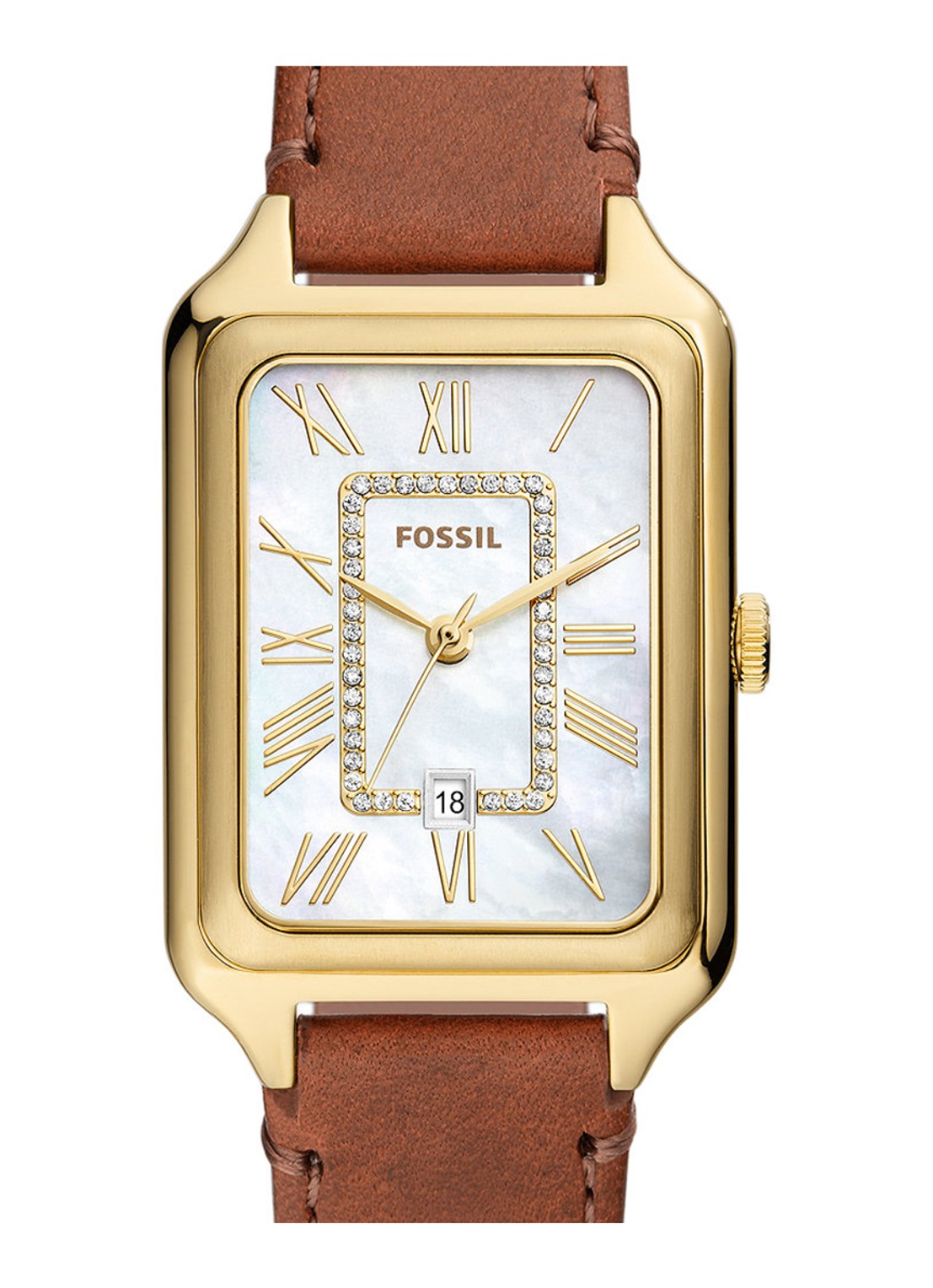 Fossil Raquel Horloge ES5307 - detail 6 goud
