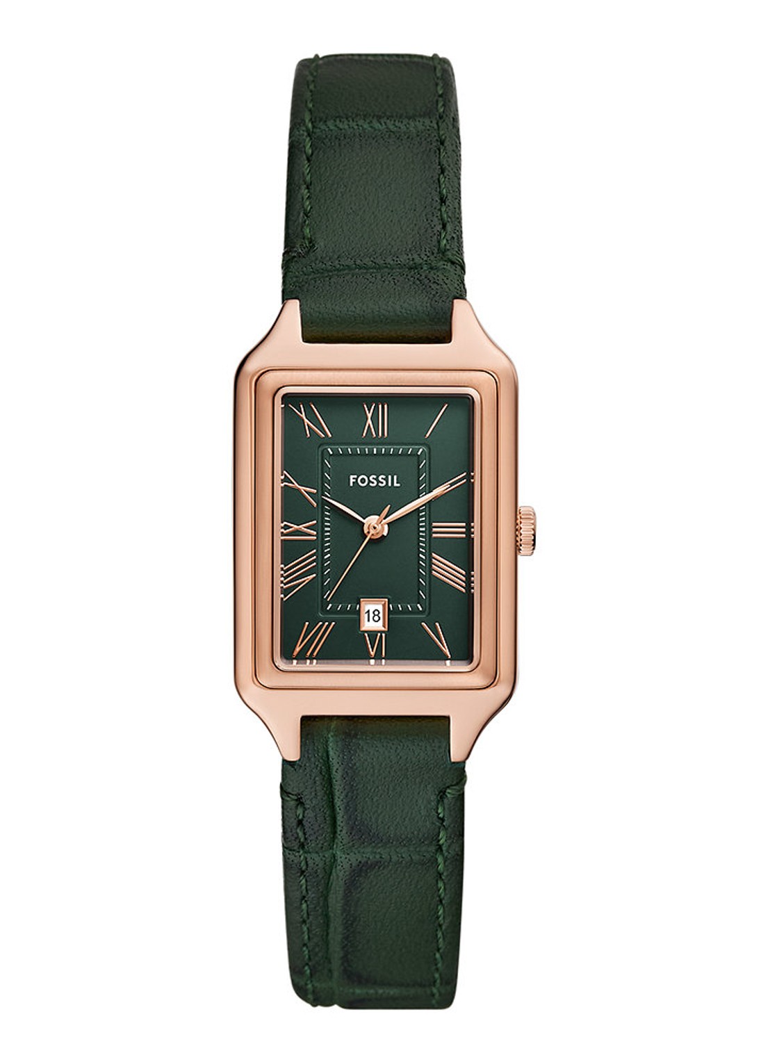 Fossil Raquel horloge ES5366 - voorkant 4 roségoud