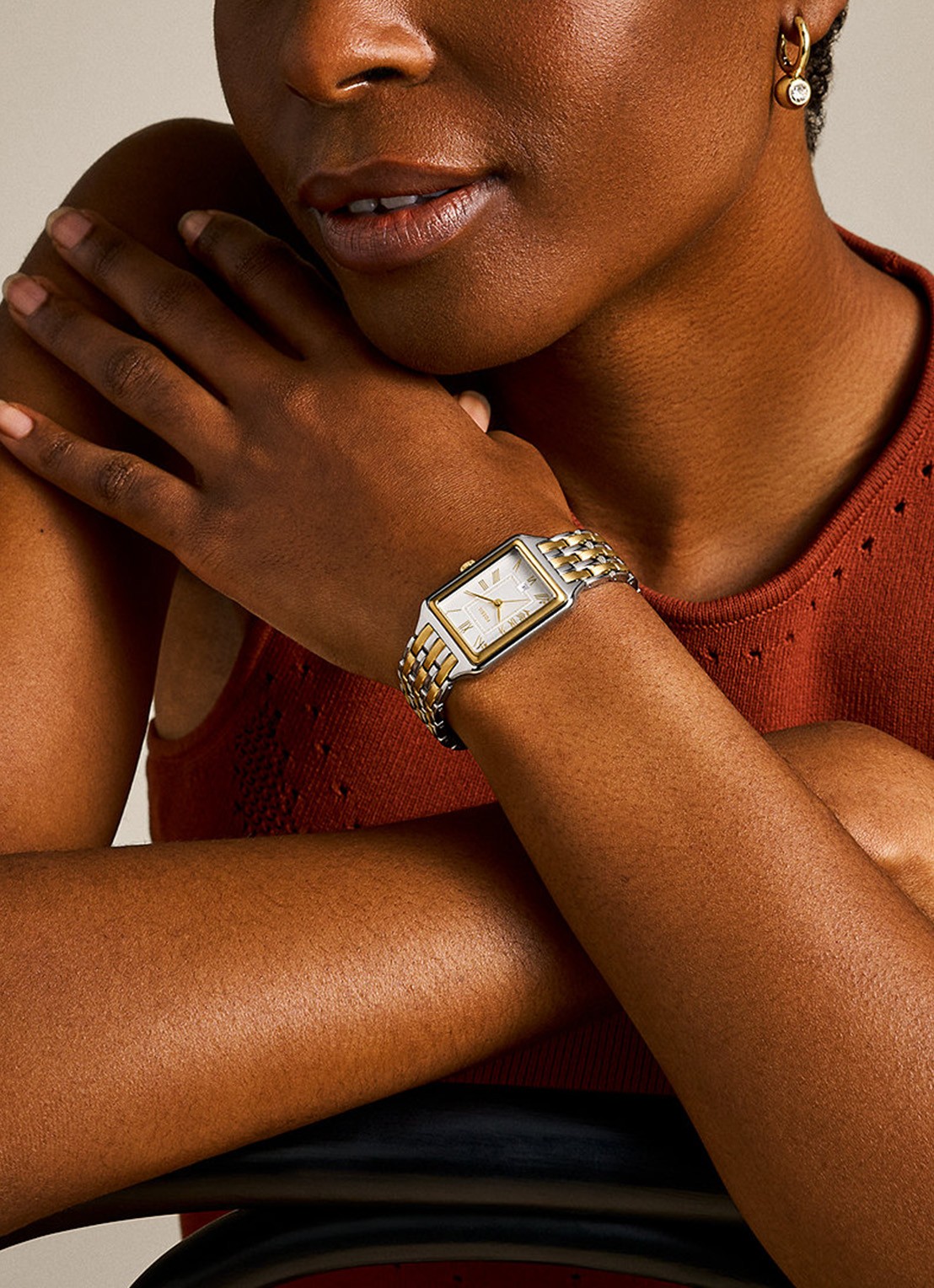 Fossil Raquel horloge ES5368 - detail 4 zilver