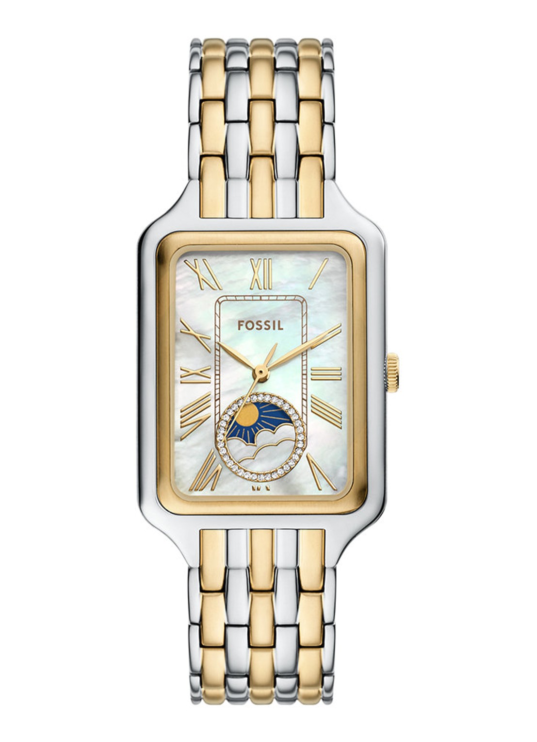 Fossil Raquel horloge ES5399 - voorkant 5 zilver
