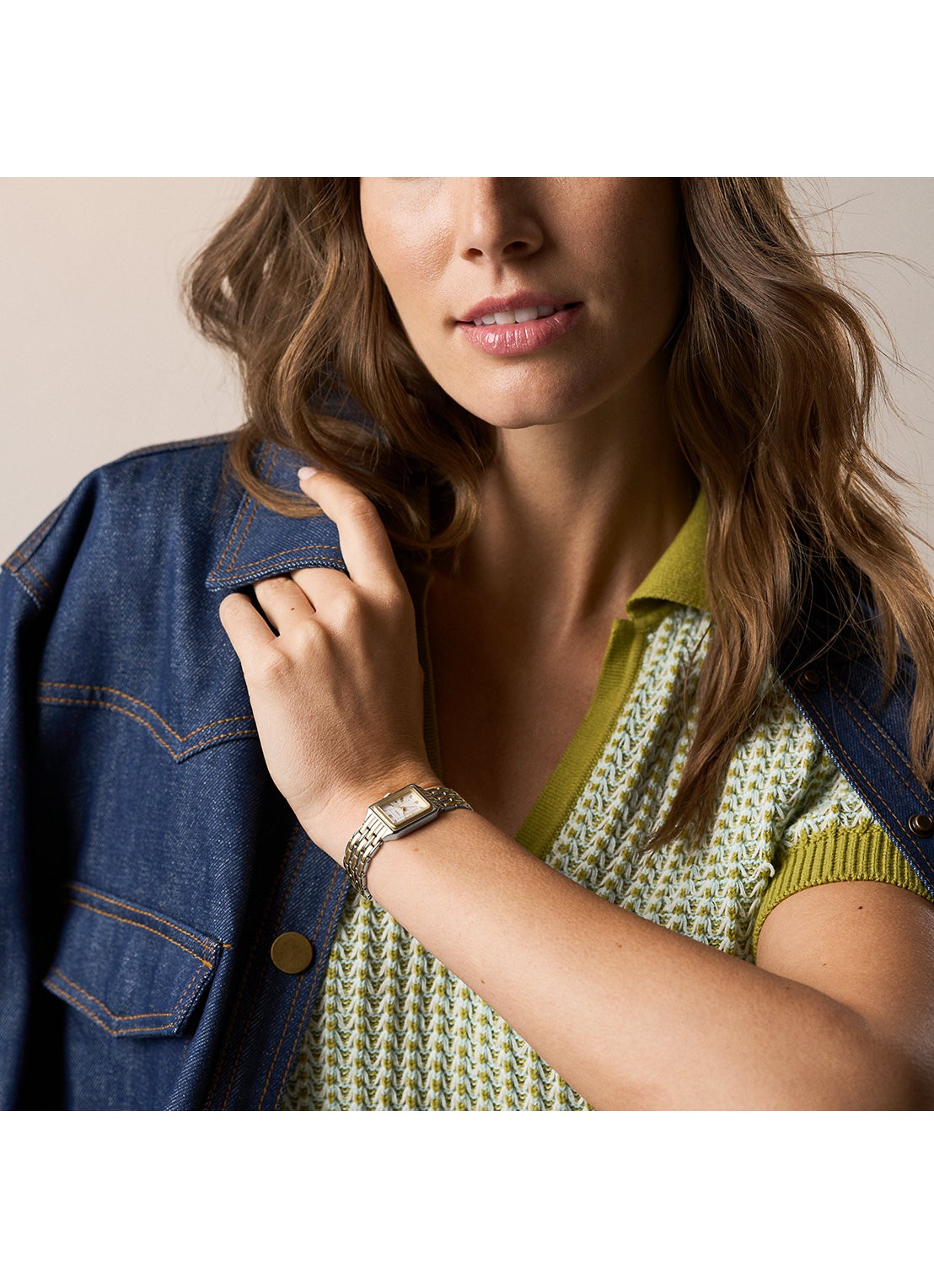 Fossil Raquel horloge ES5468 - detail 6 zilver