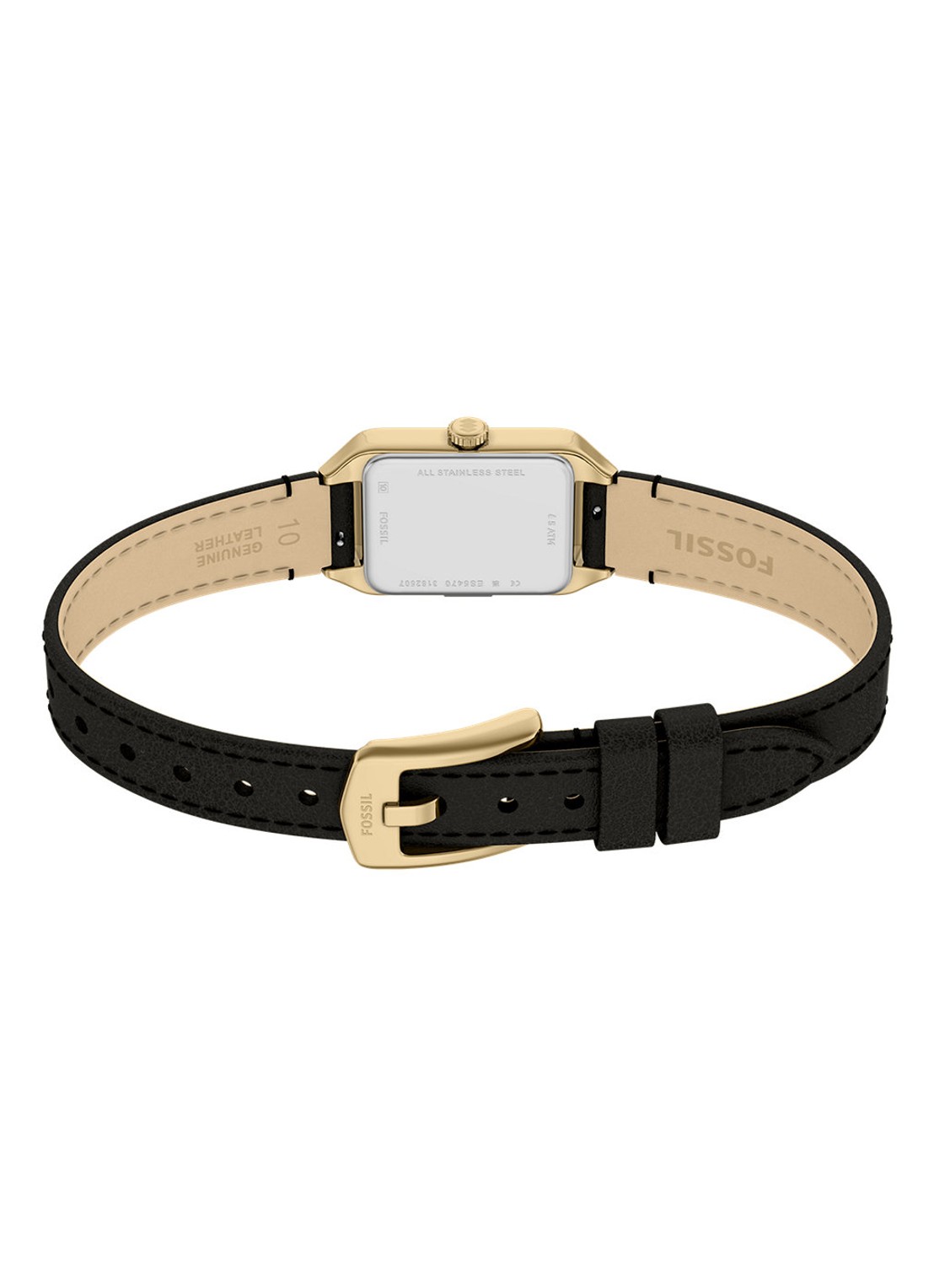 Fossil Raquel horloge ES5470 - detail 4 goud
