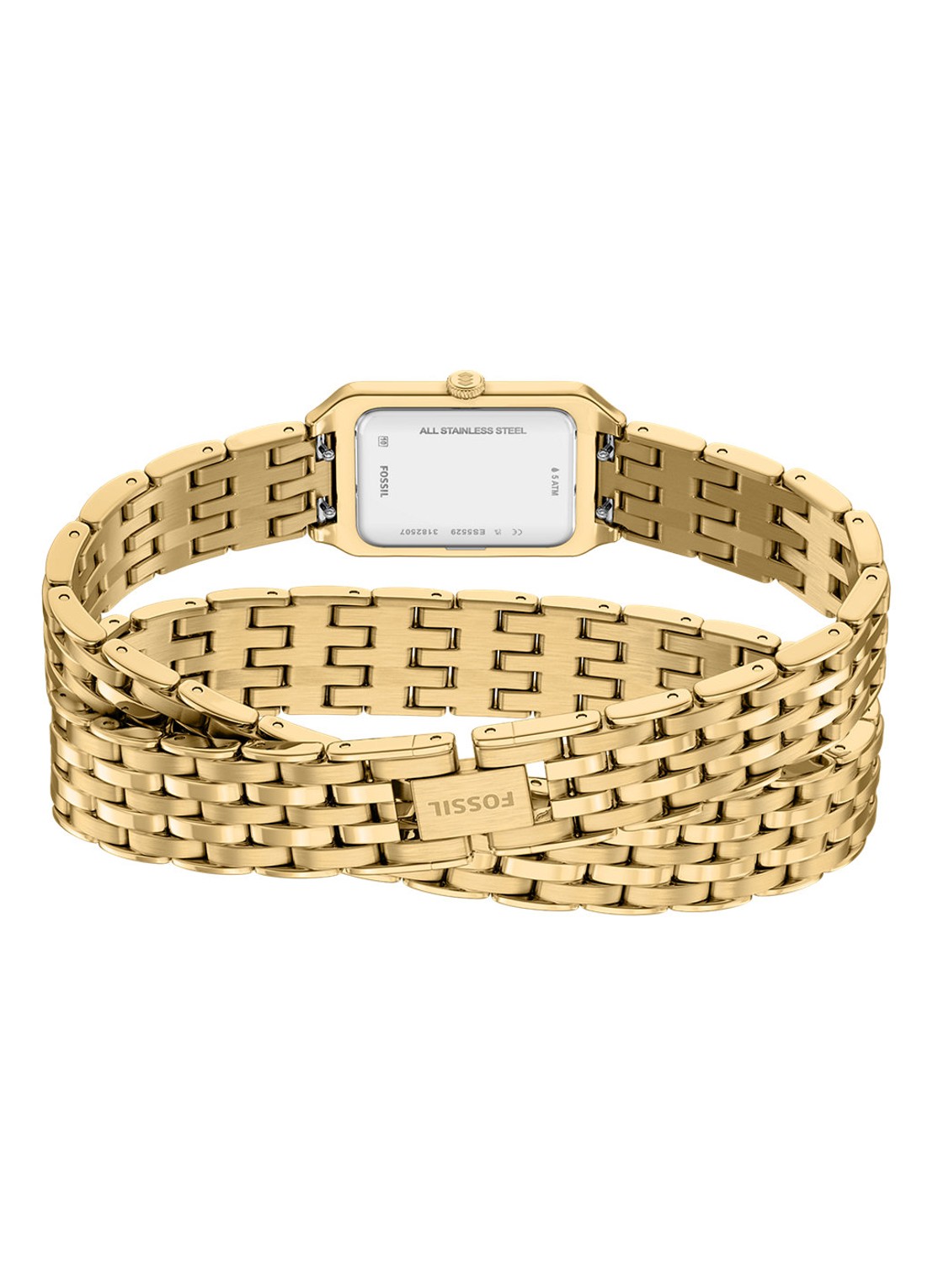 Fossil Raquel horloge ES5529 - detail 3 goud