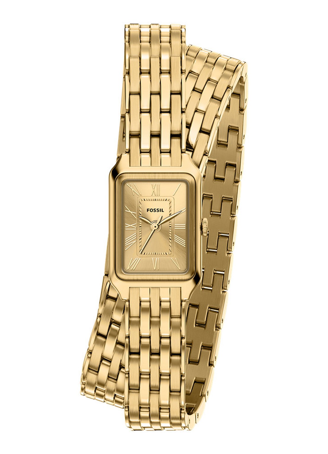 Fossil Raquel horloge ES5529 - voorkant 6 goud
