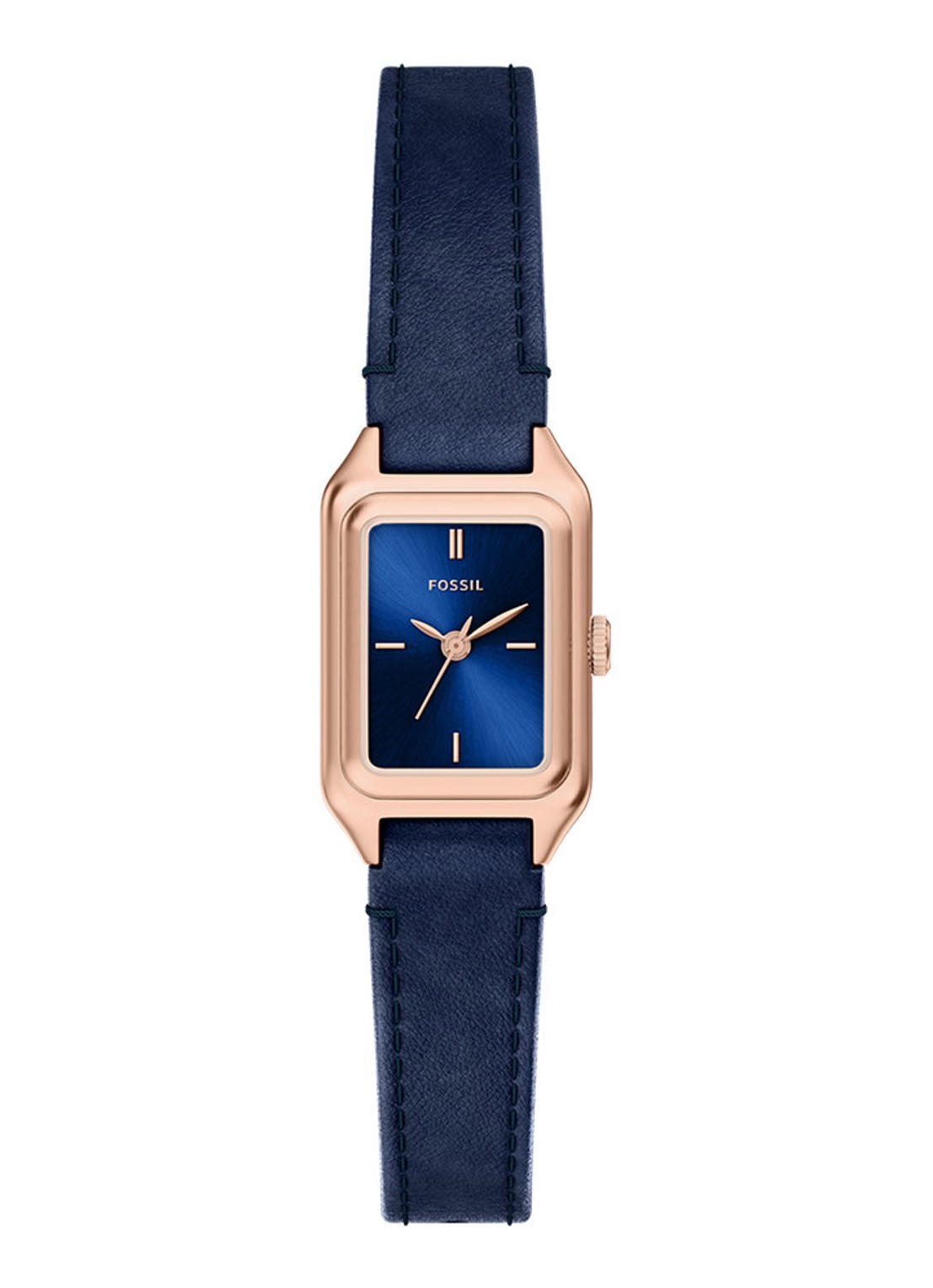 Fossil Raquel horloge ES5532 - voorkant roségoud