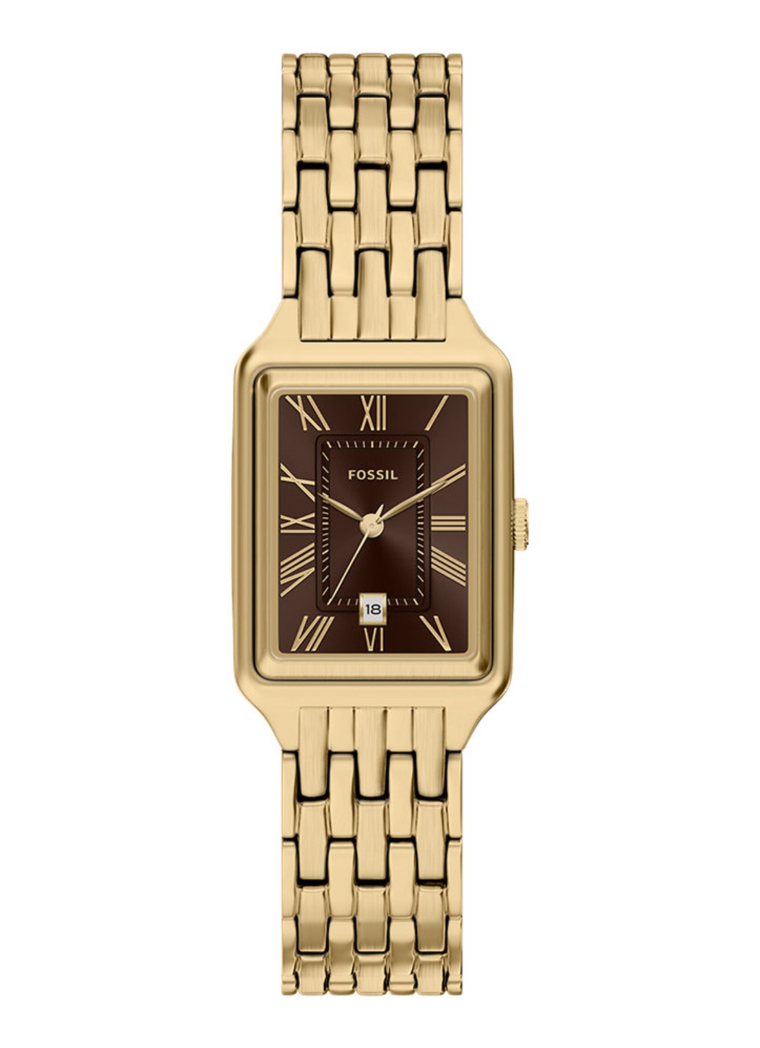 Fossil Raquel horloge ES5540 - voorkant 5 goud