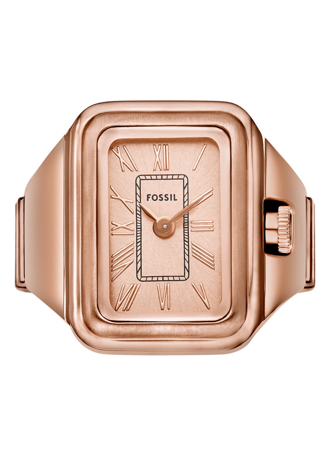 Fossil Raquel horloge ring ES5345 - detail roségoud