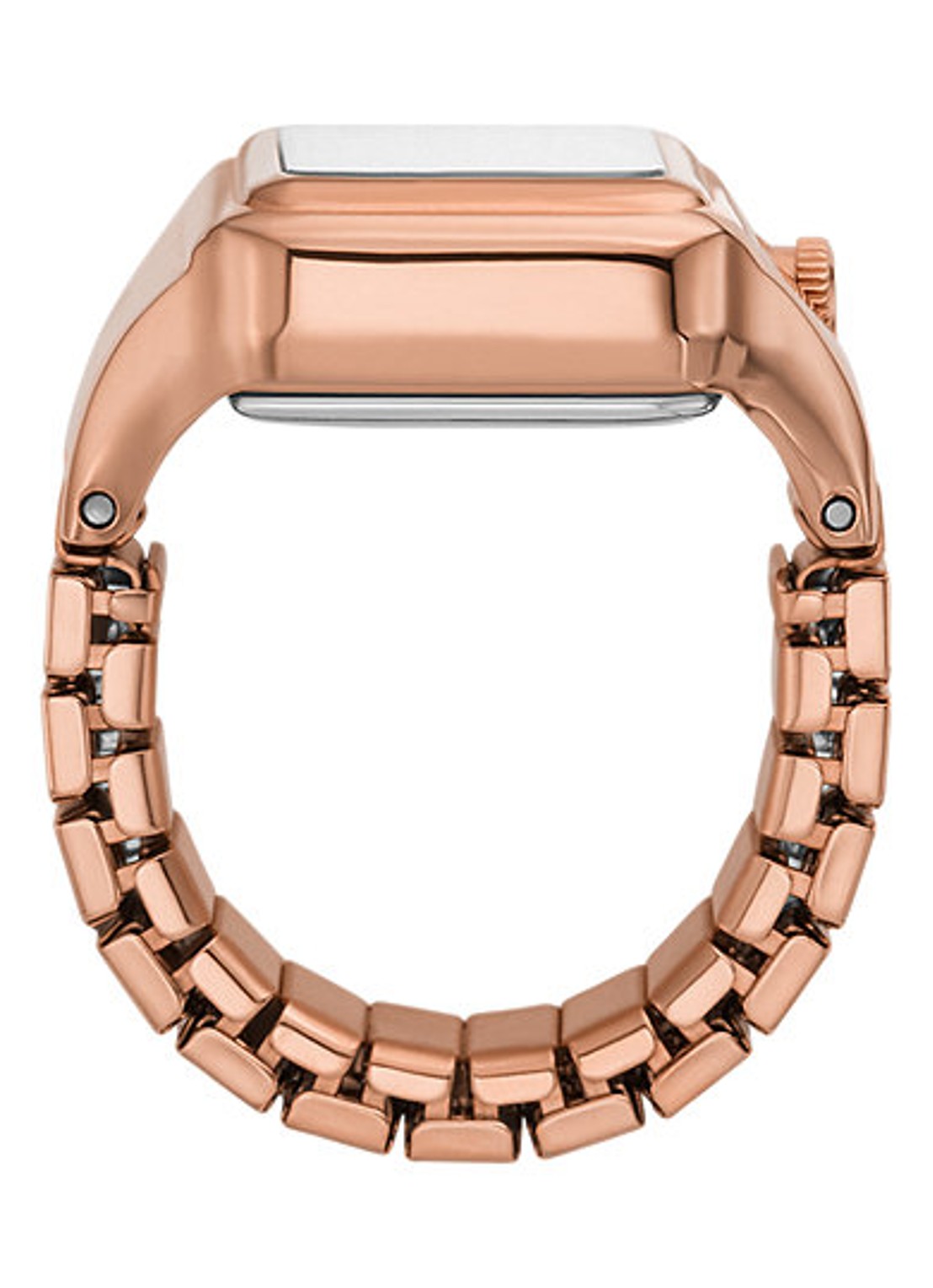 Fossil Raquel horloge ring ES5345 - detail 3 roségoud