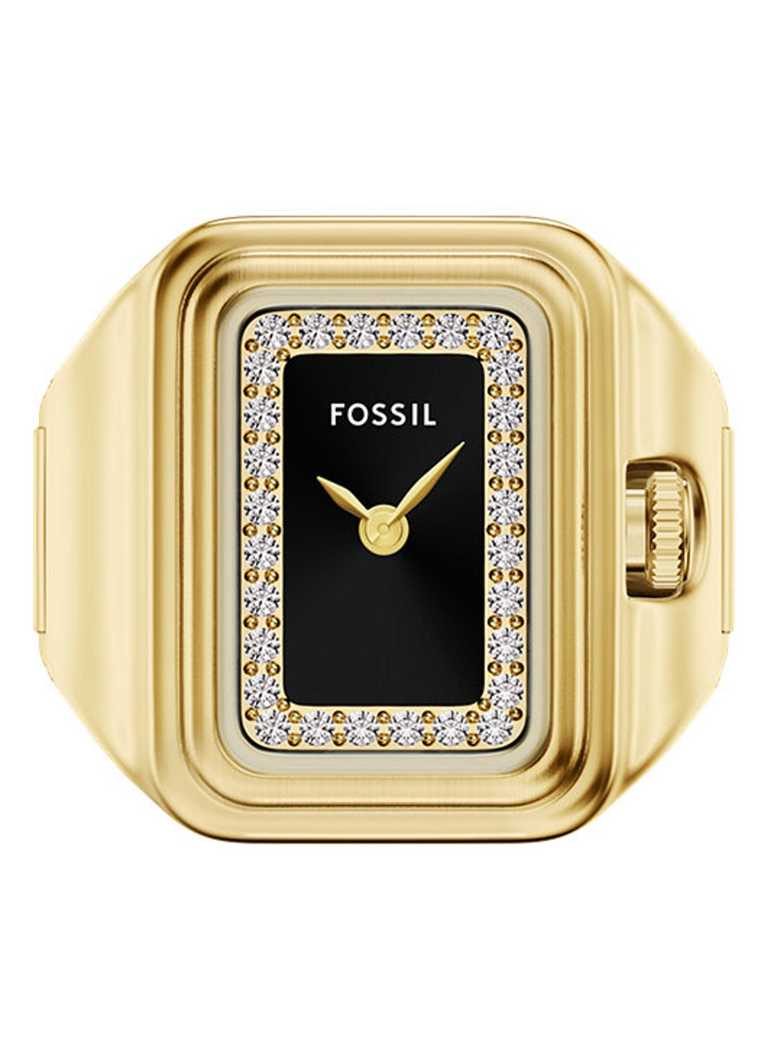 Fossil Raquel horloge ring ES5447 - detail goud