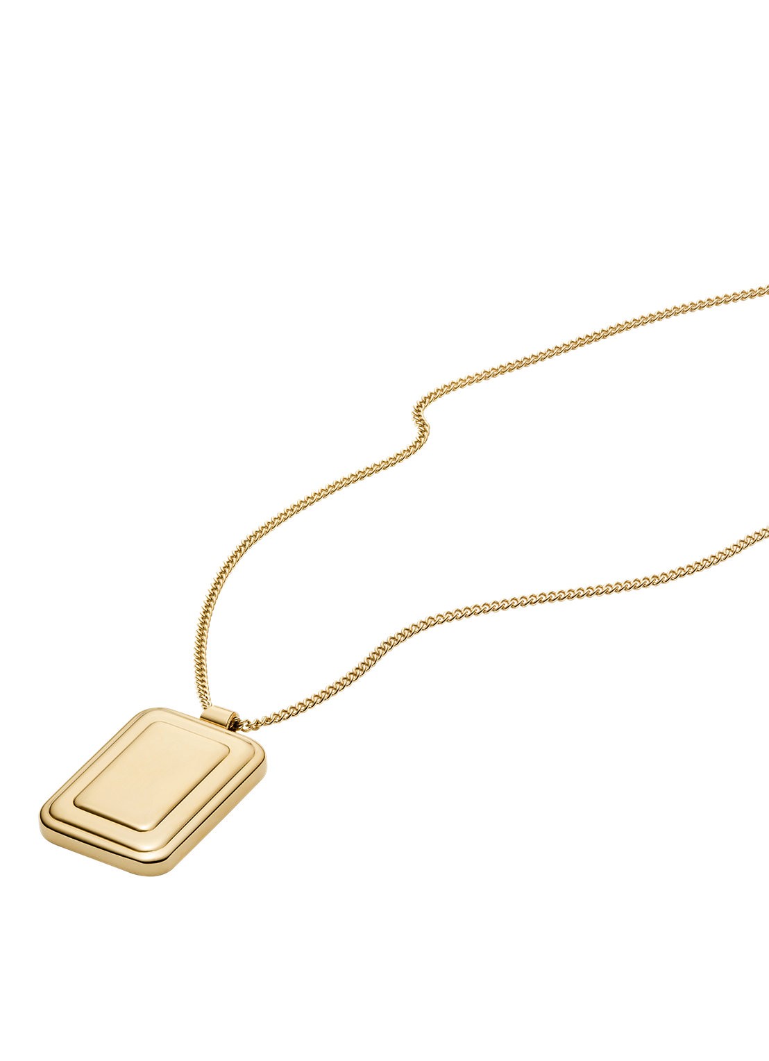 Fossil Raquel ketting JF04951710 - detail goud