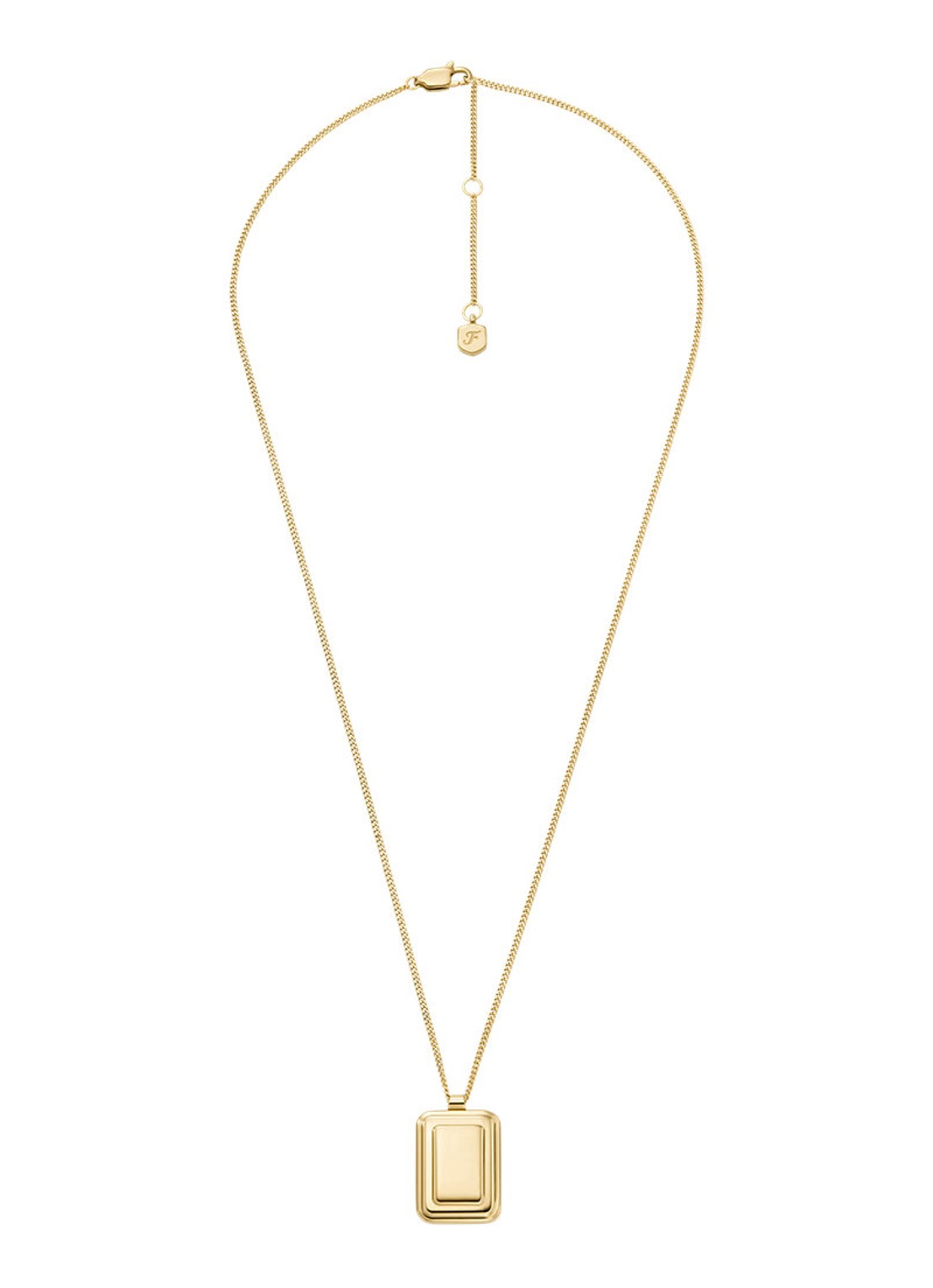 Fossil Raquel ketting JF04951710 - detail 2 goud