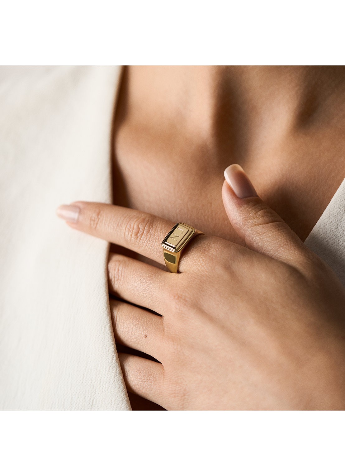 Fossil Raquel ring JF04952710 - detail 5 goud