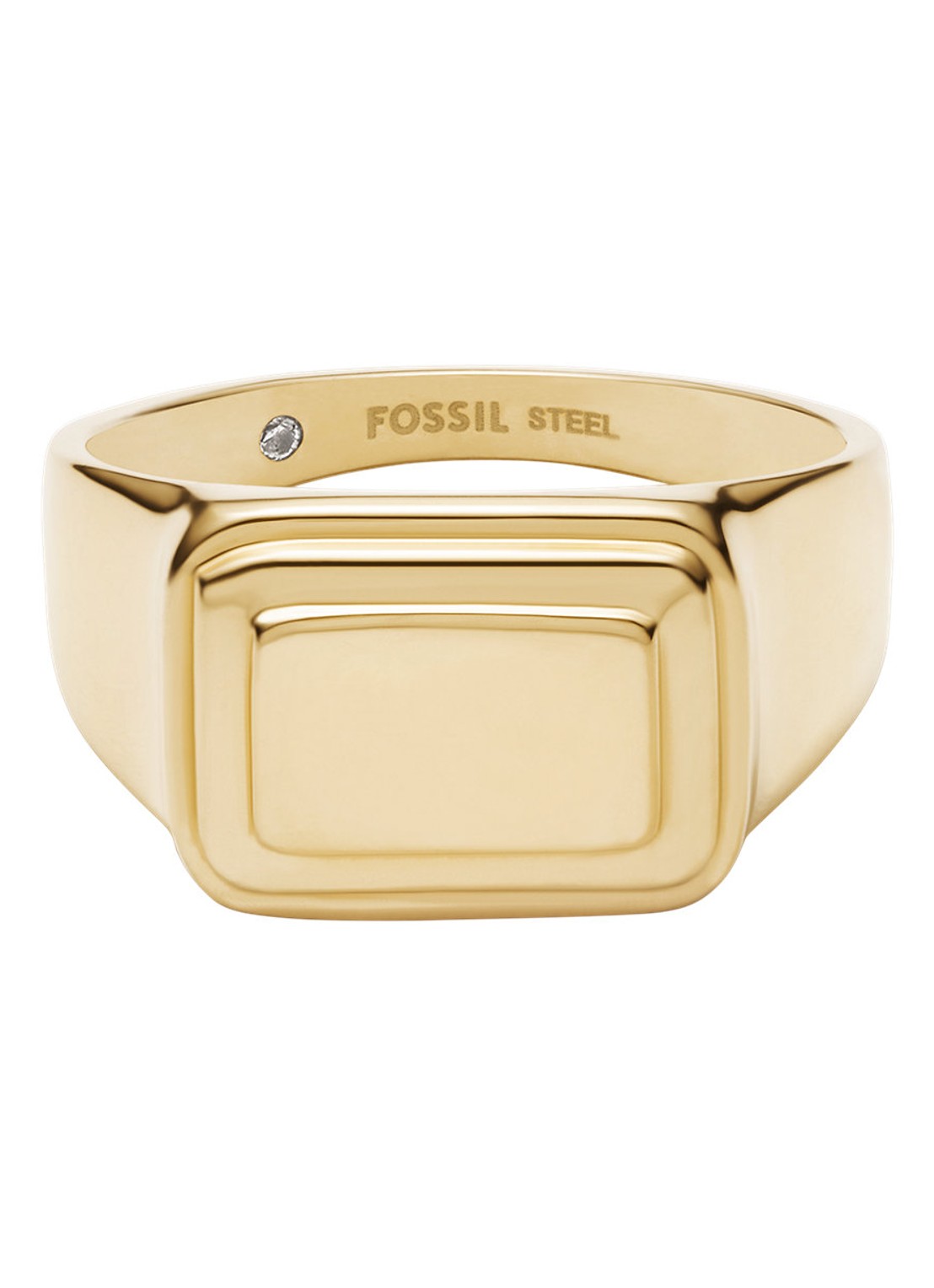 Fossil Raquel ring JF04952710 - voorkant goud