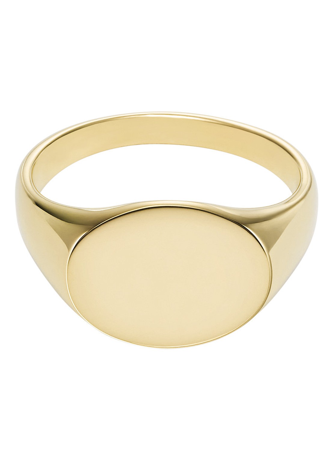 Fossil Ring JF04773710 - detail goud