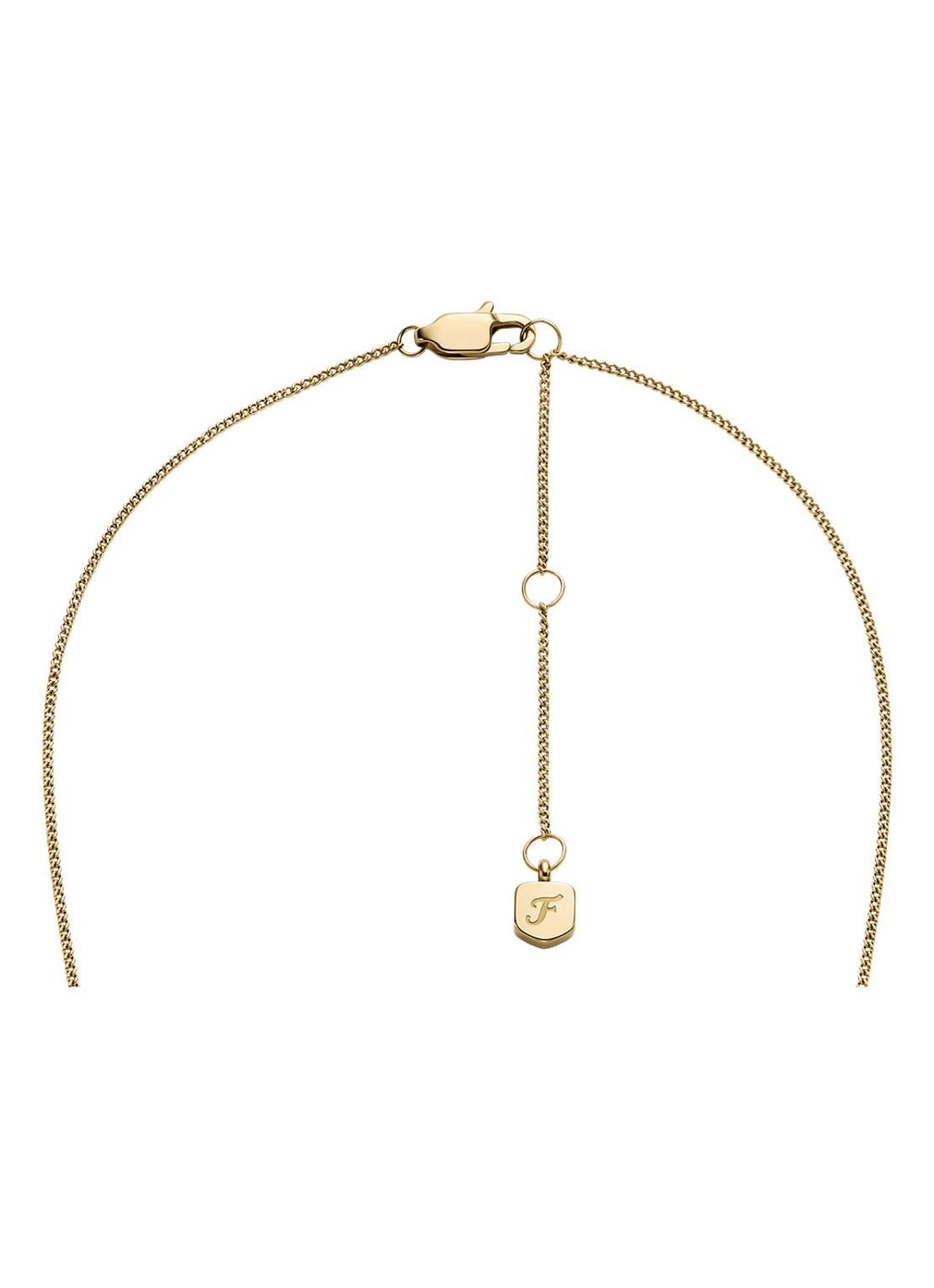 Fossil Sadie ketting JF04926710 - detail 3 goud