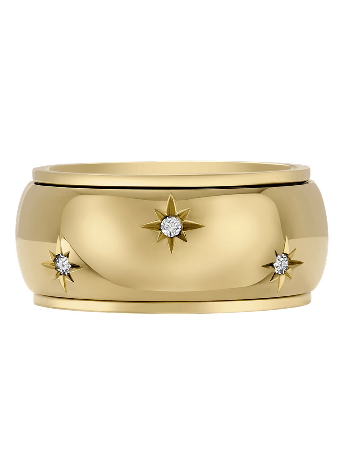 Fossil Sadie ring  JF04835710 - voorkant 5 goud